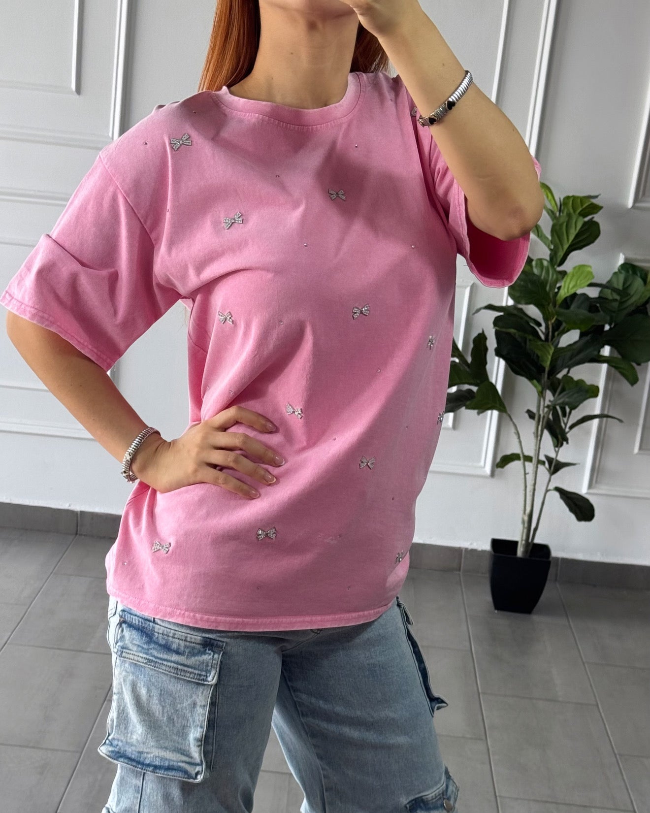 Blusa Moños Pink