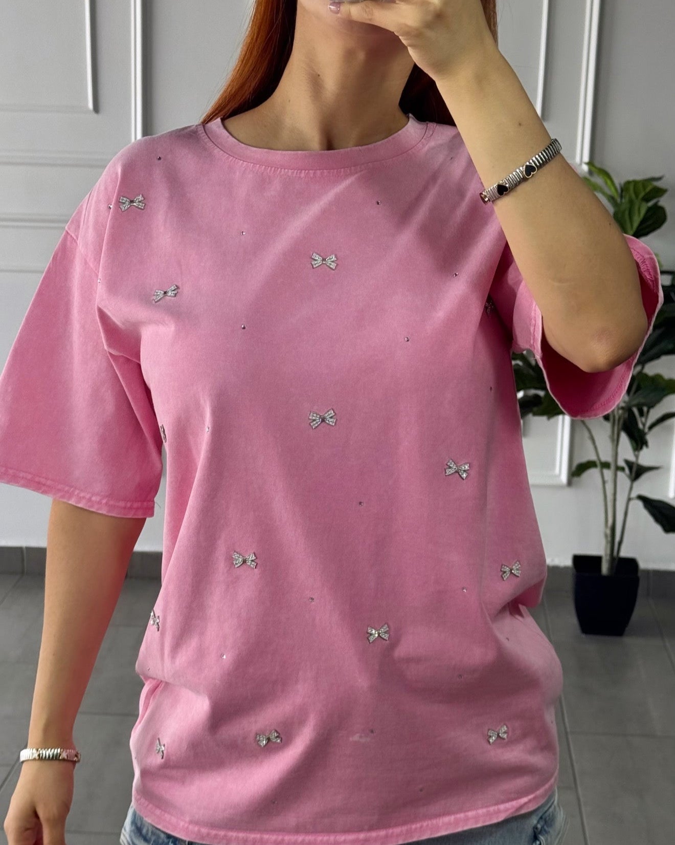 Blusa Moños Pink