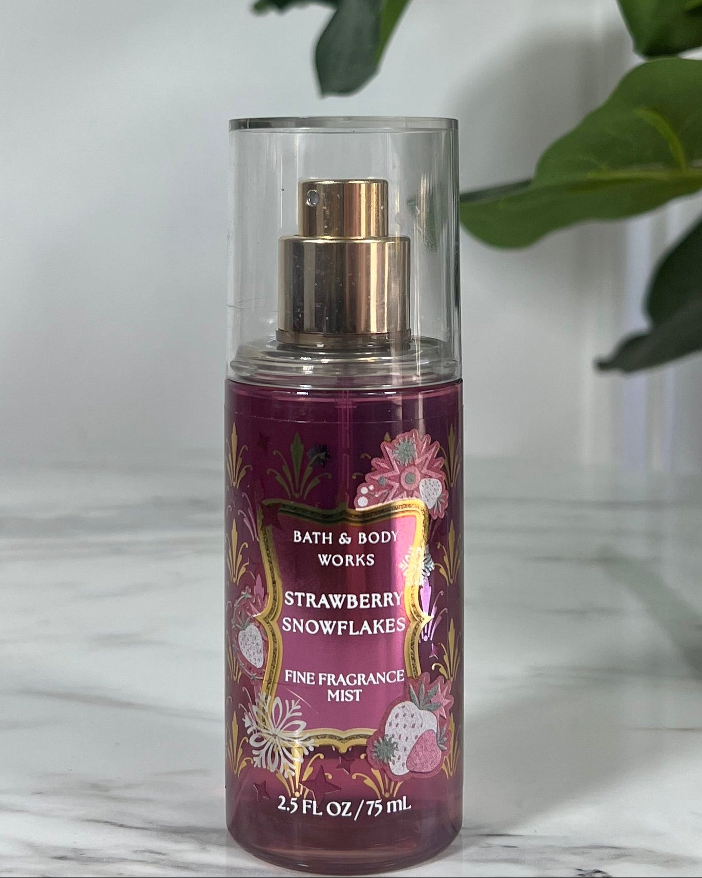 Body Mini Strawberry Snowflakes