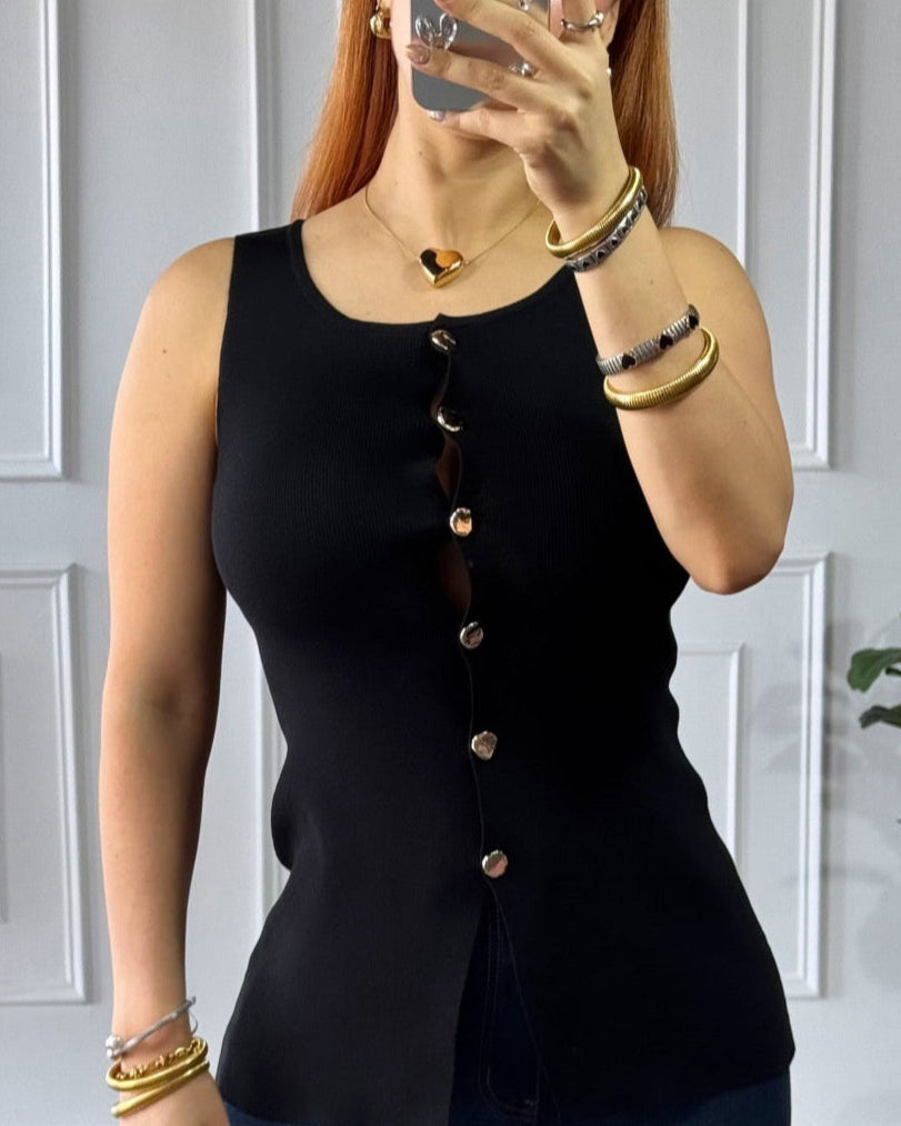 Blusa Basica Botones