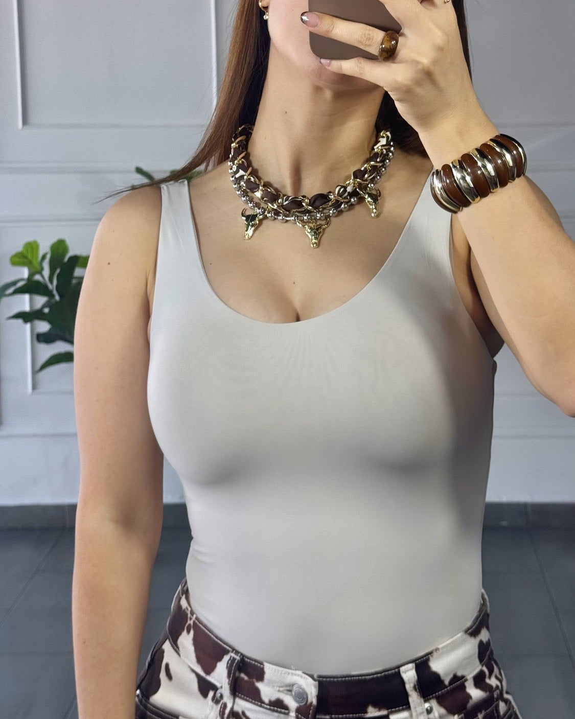 Bodysuit Oat Beige