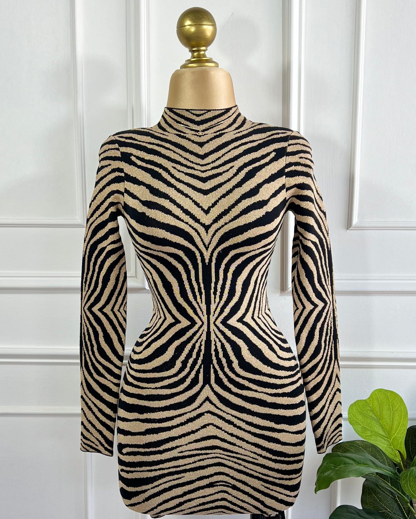 Vestido Zebra