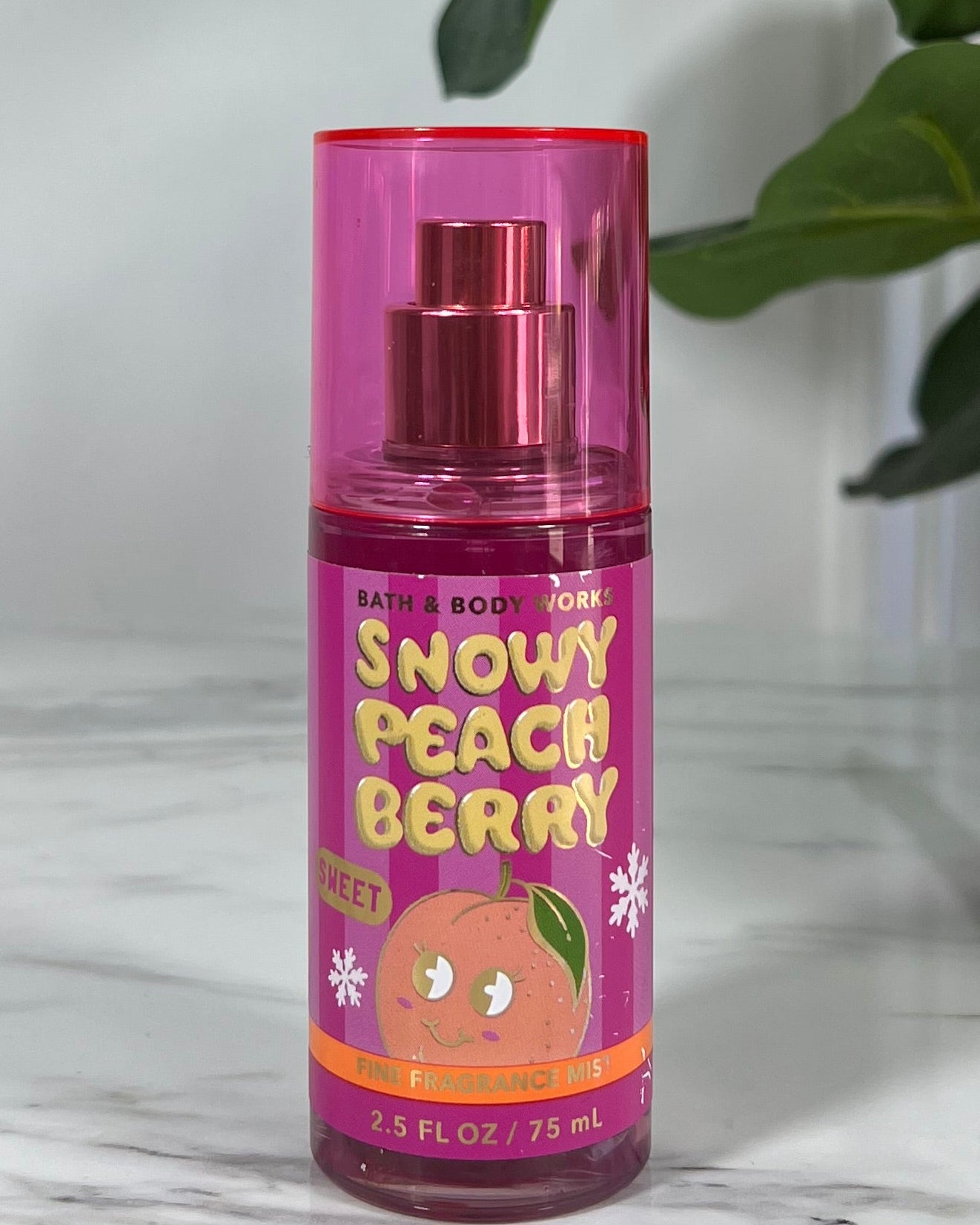 Body Mini Snowy Peach Berry