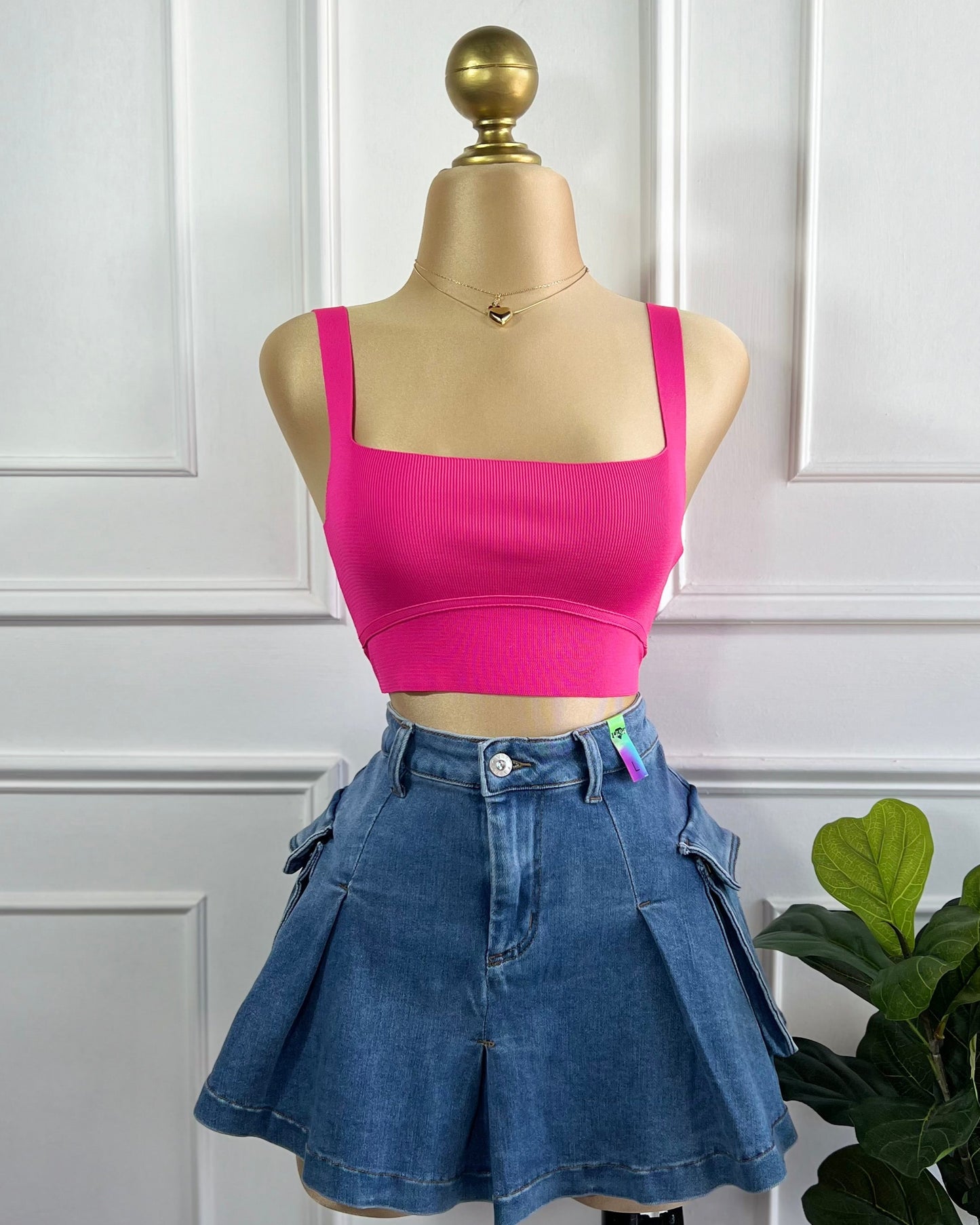 Falda Denim Vibrant