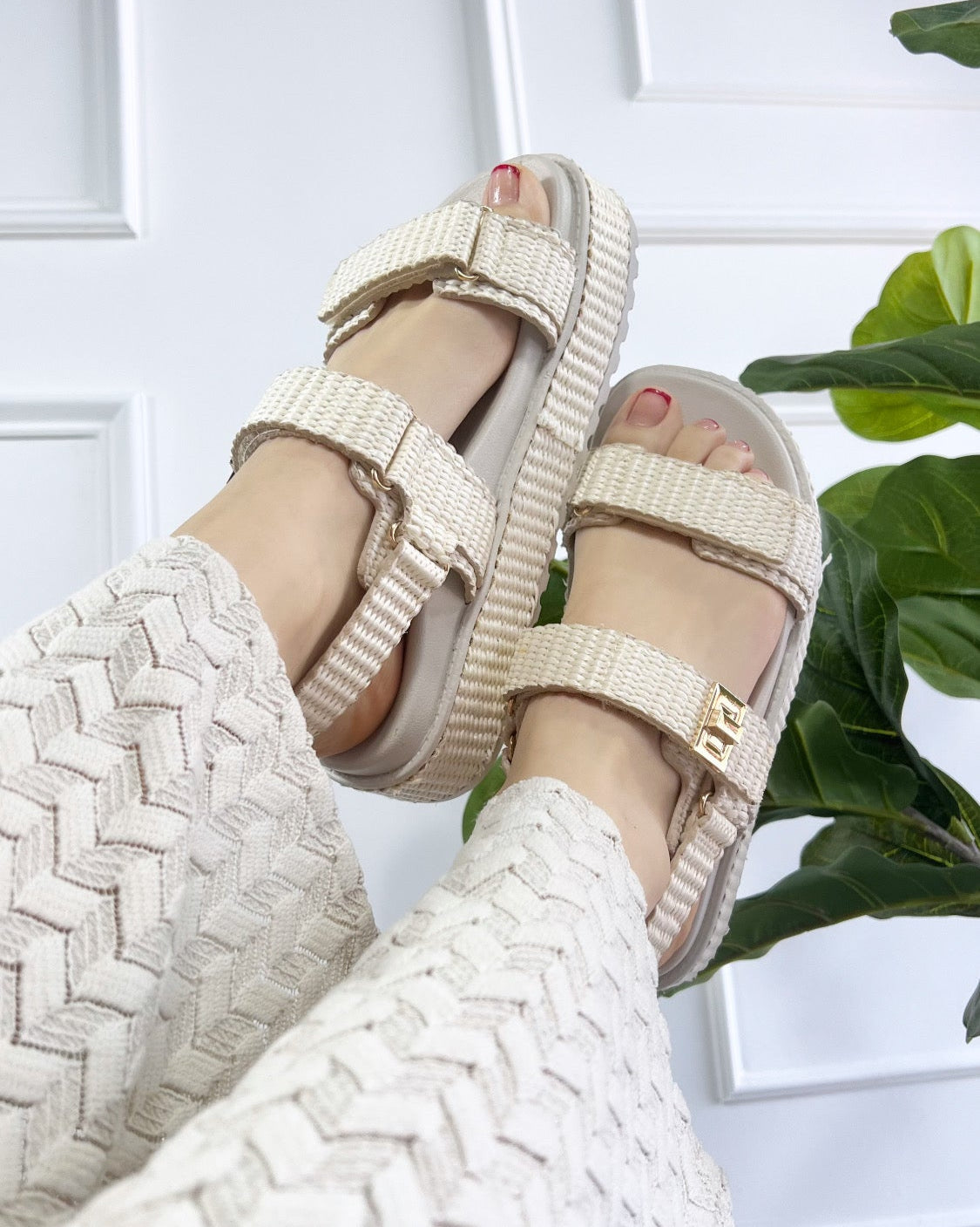 Sandalia Perla Marfil