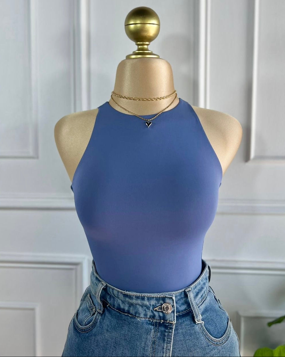 Bodsysuit London Blue