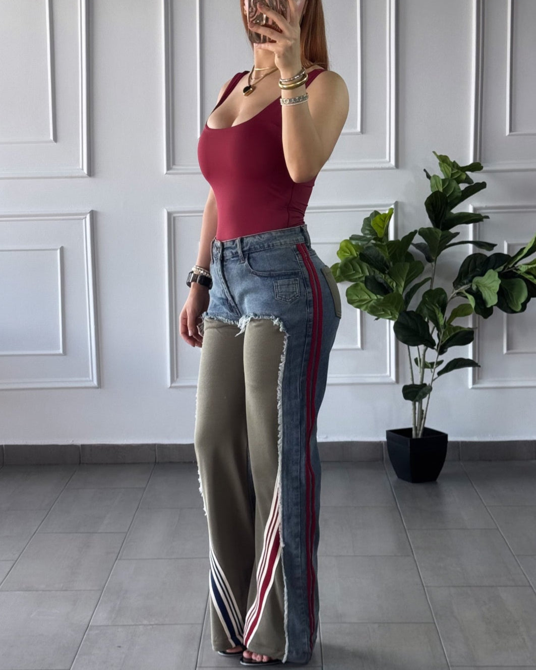 Jeans Olive