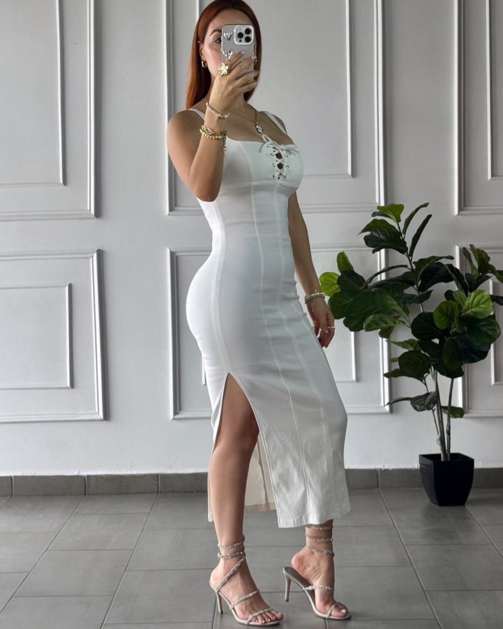 Vestido Midi White