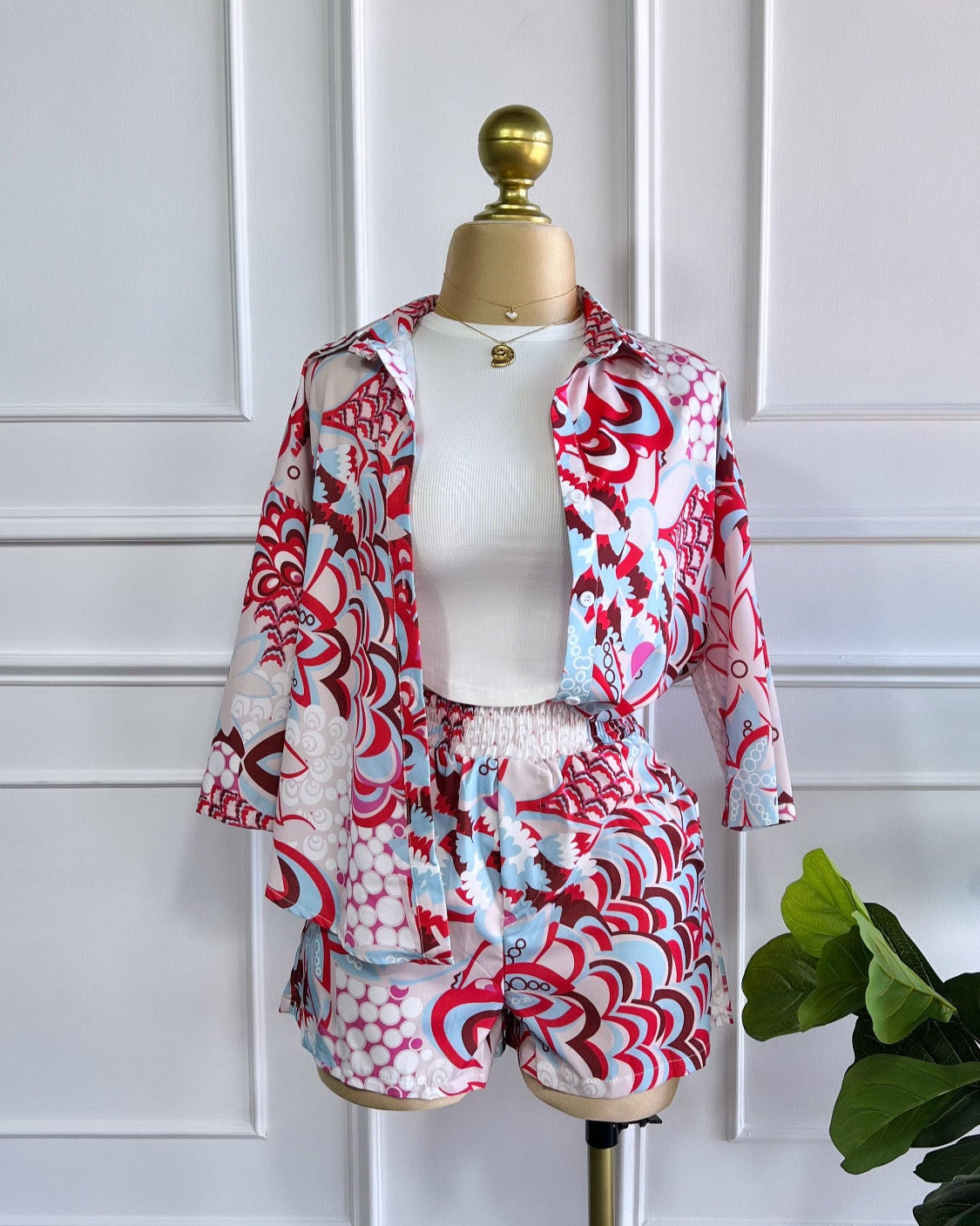 Conjunto Multicolor Red