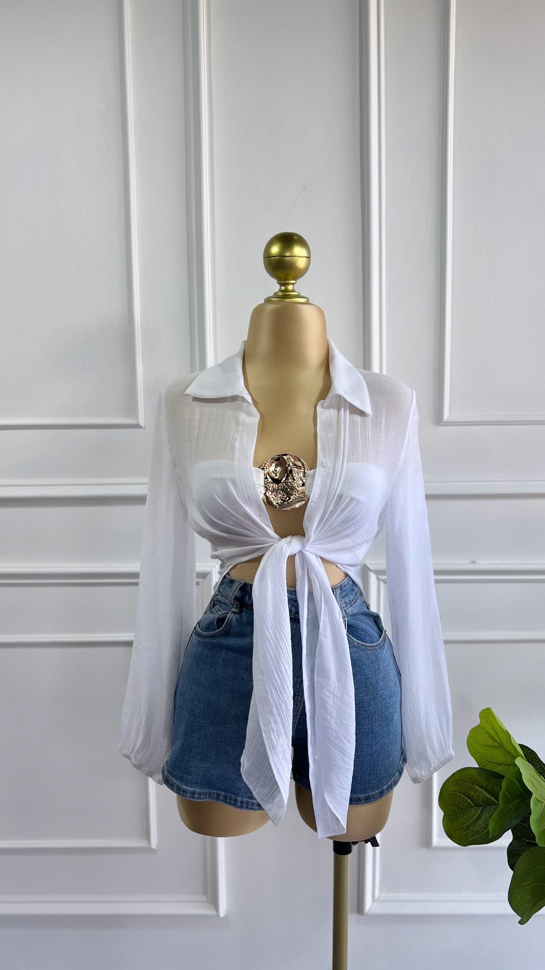 Camisa Salida Blanca