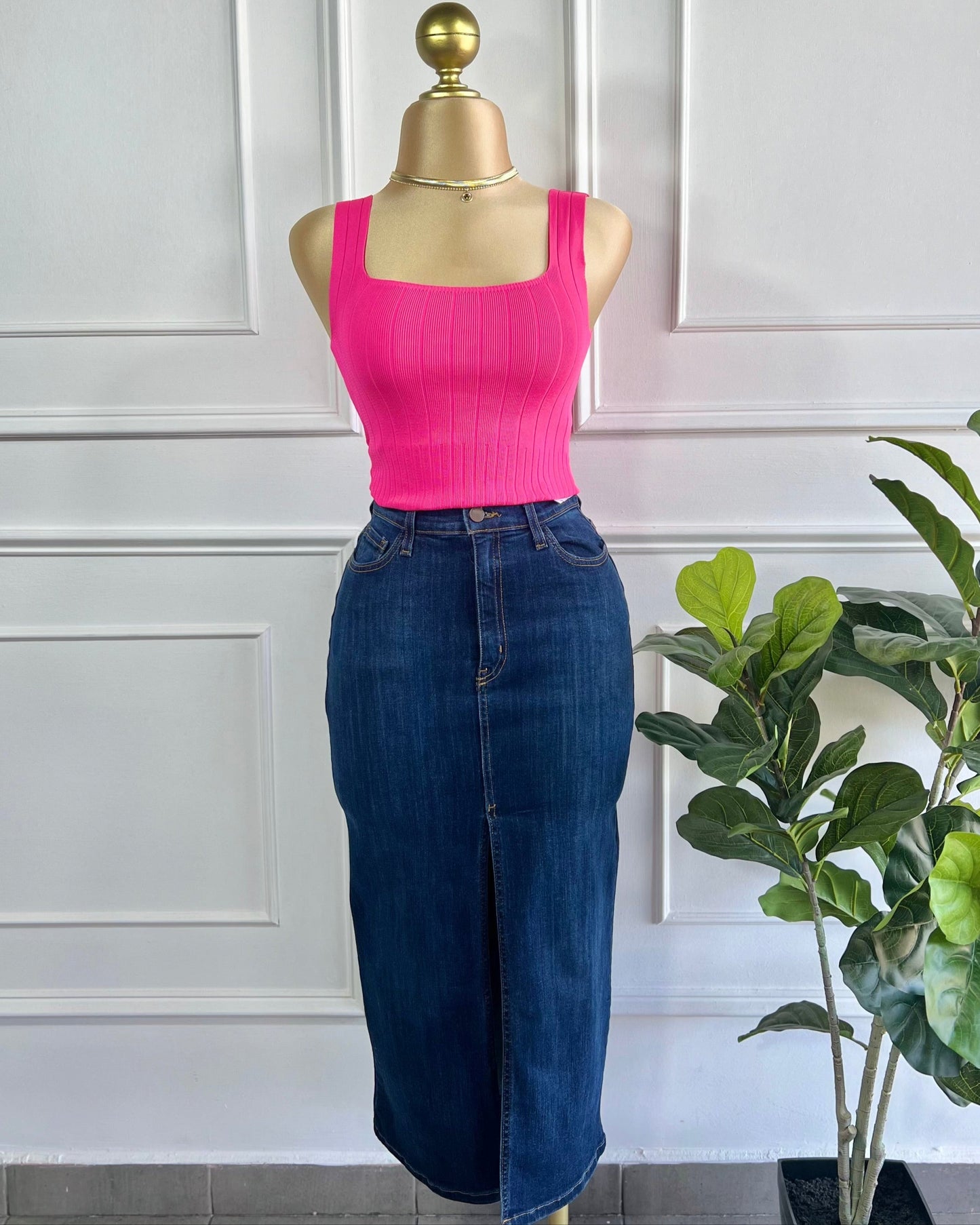 Falda Denim Vibrant