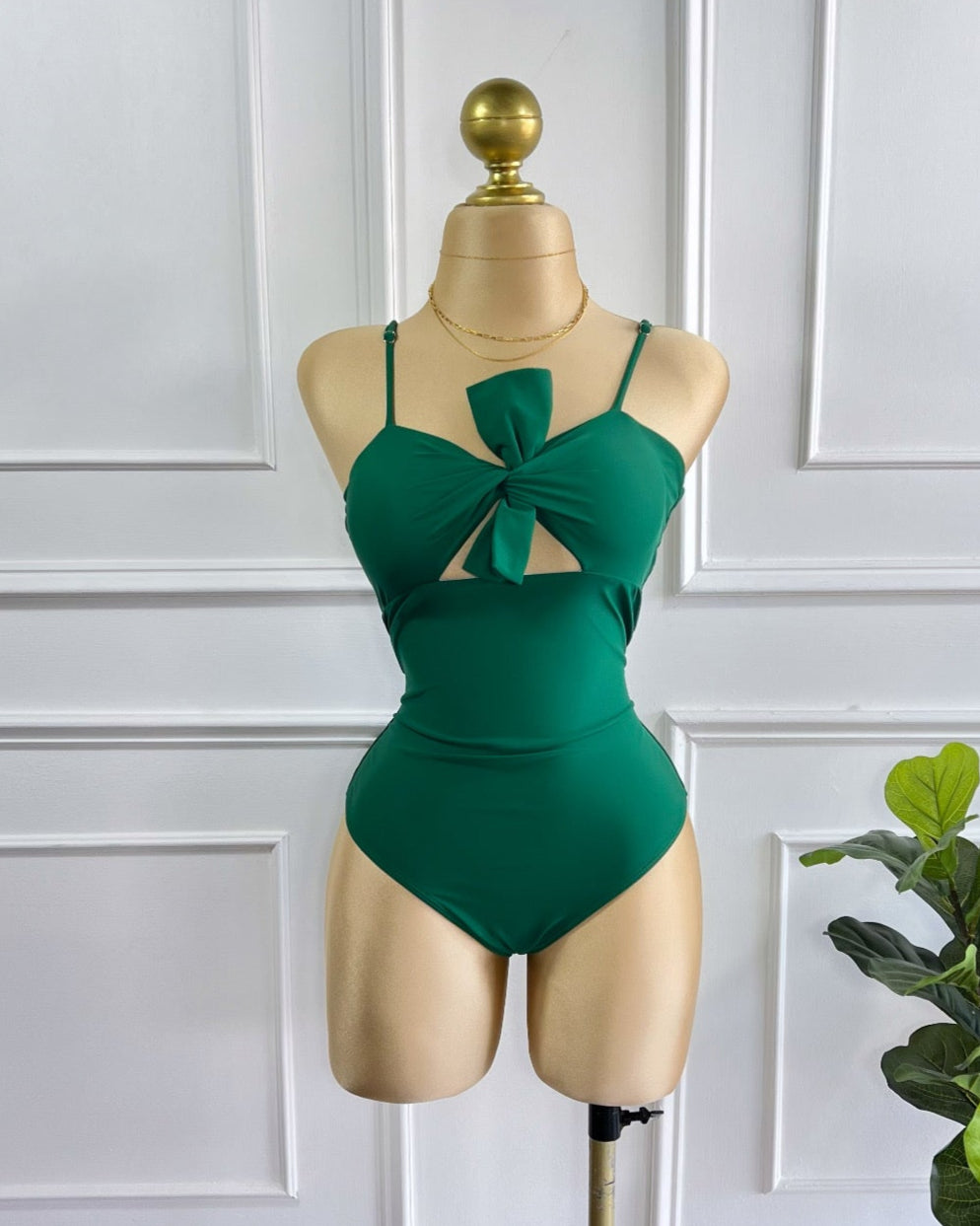 Bikini Con Pareo Verde