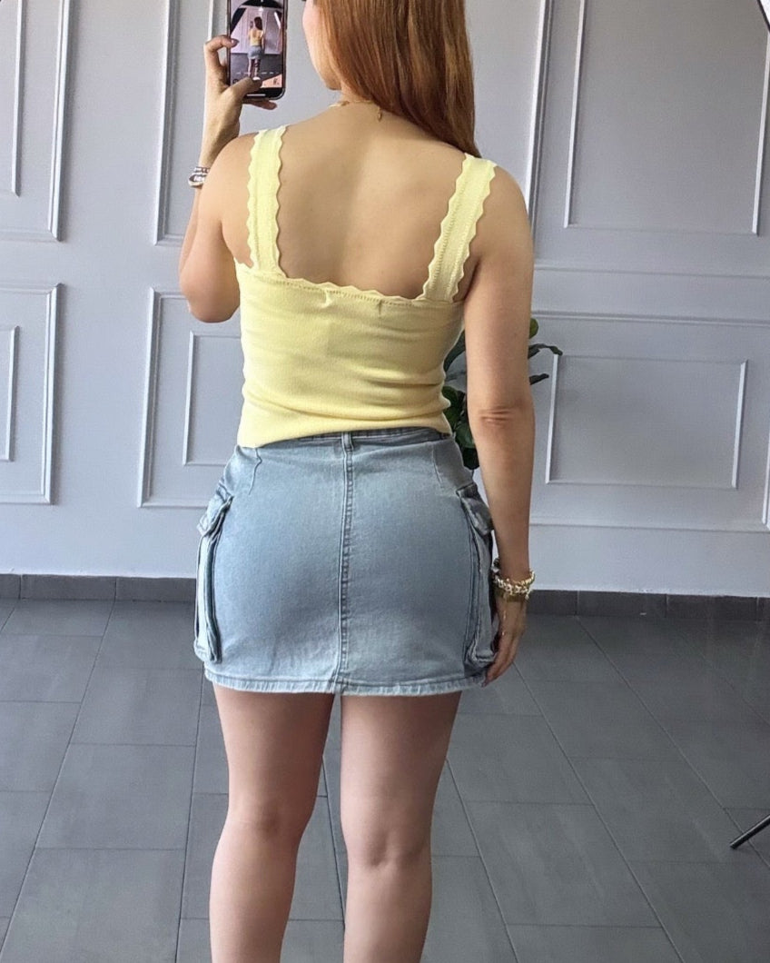 Falda Cargo