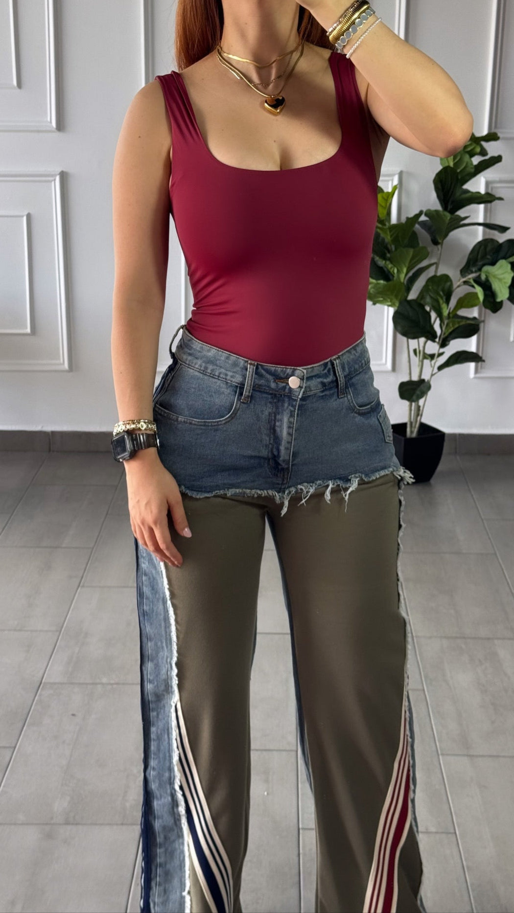 Jeans Olive