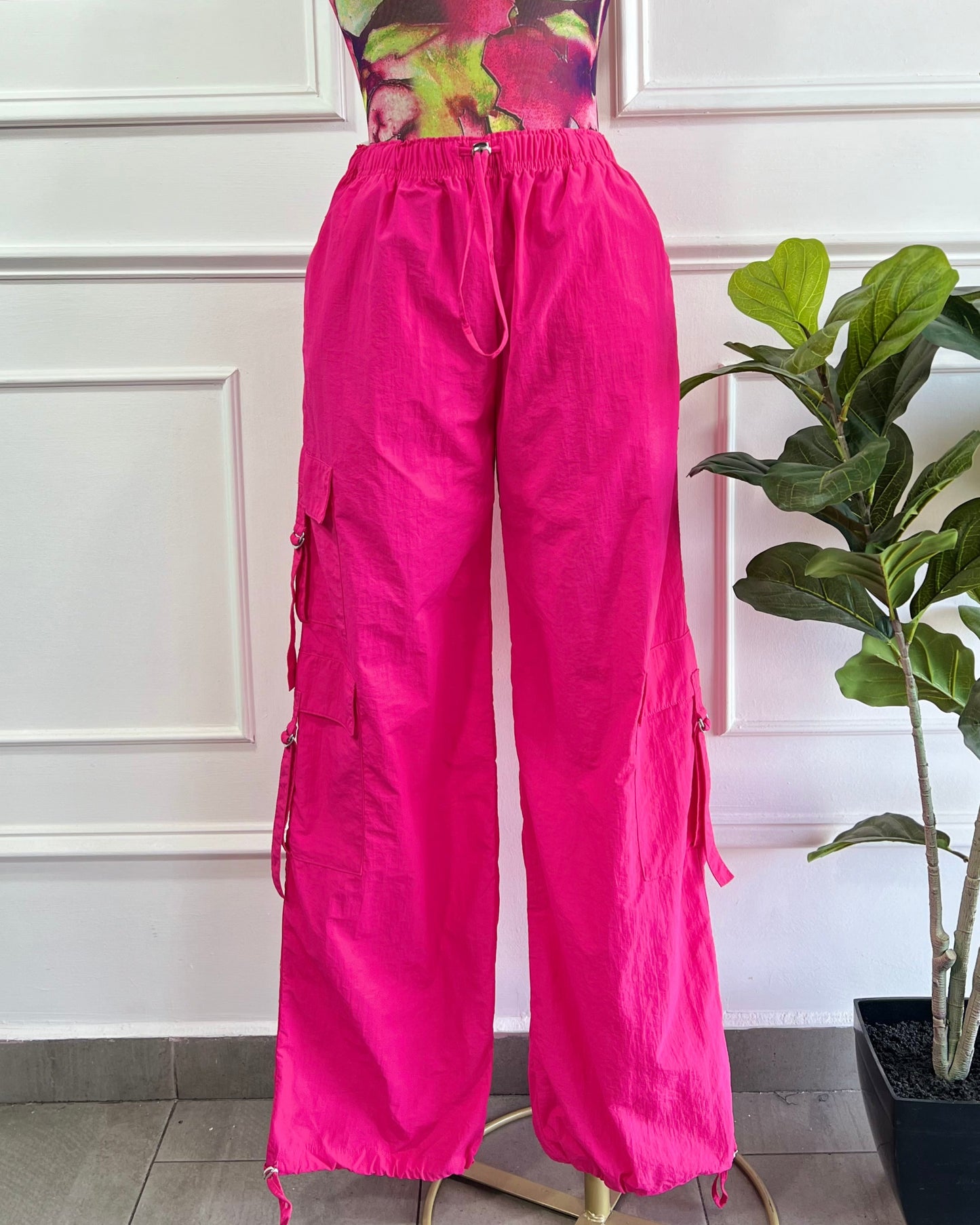 Pantalón Cargo Rosa