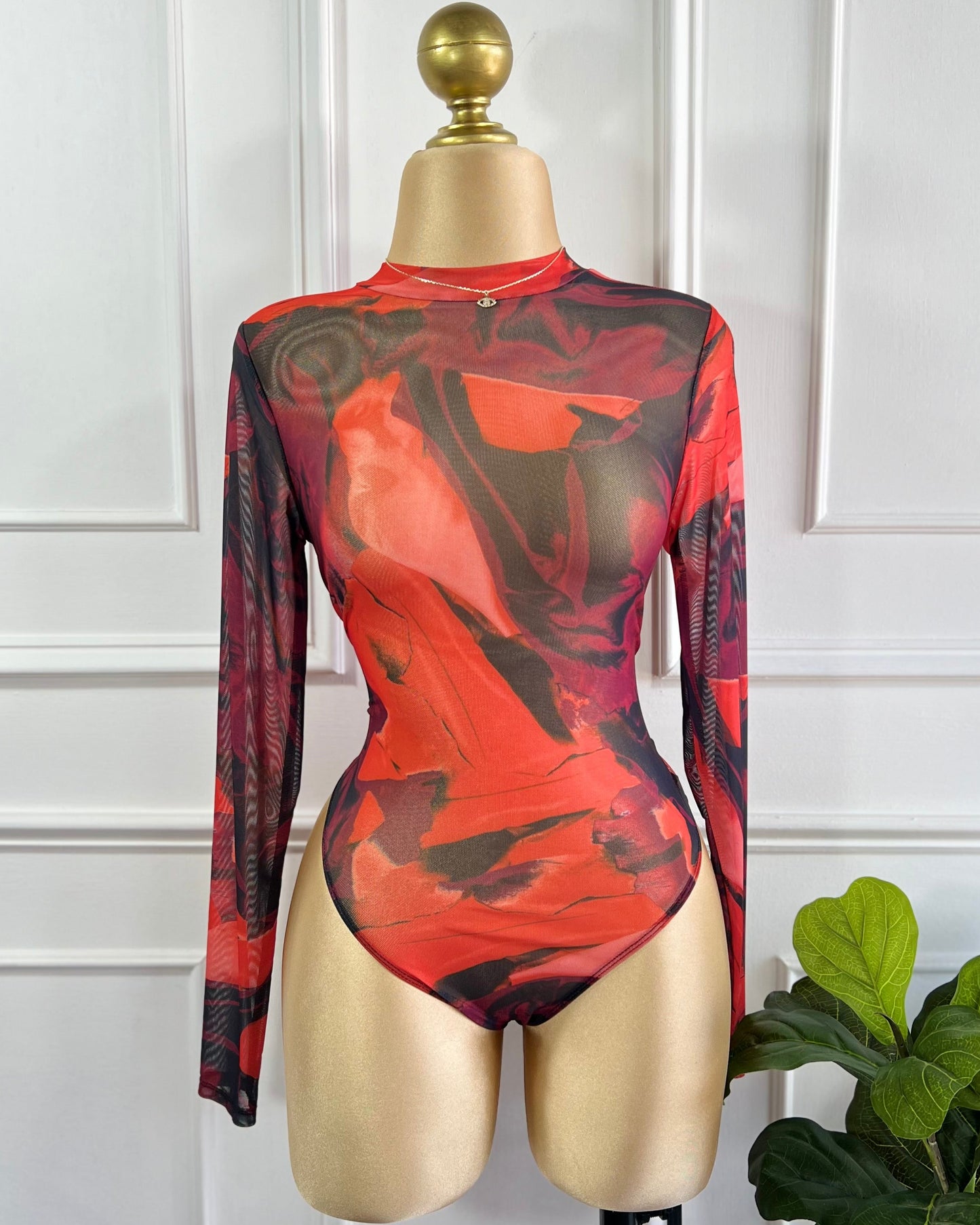 Pantiblusa Rojo/Negro