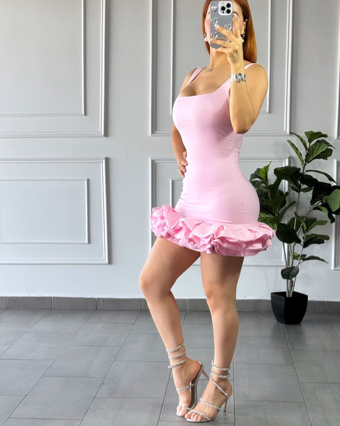 Vestido Pink Patoles