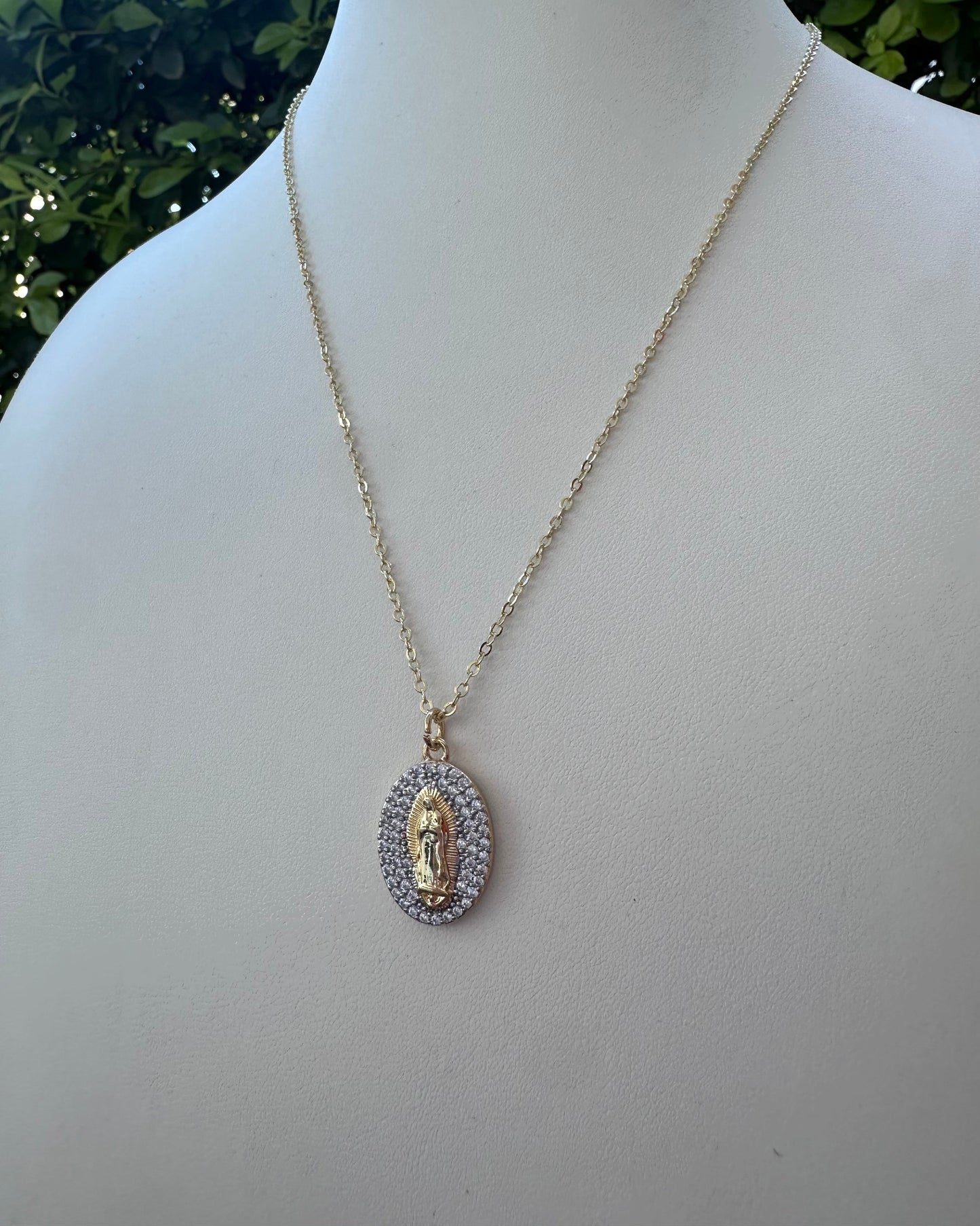 Collar Virgen Bicolor