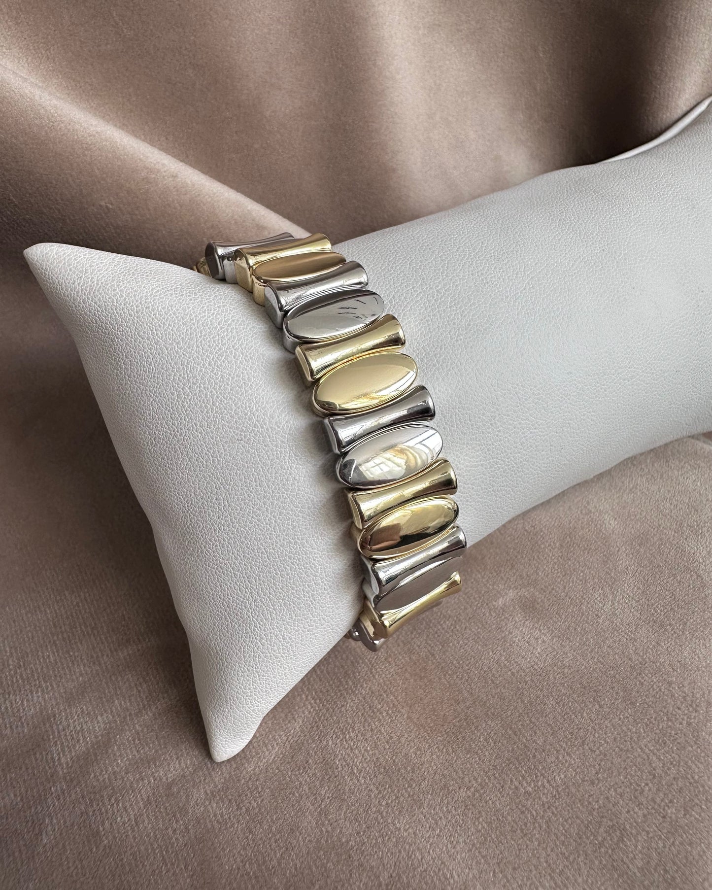 Pulsera Chunky Bicolor