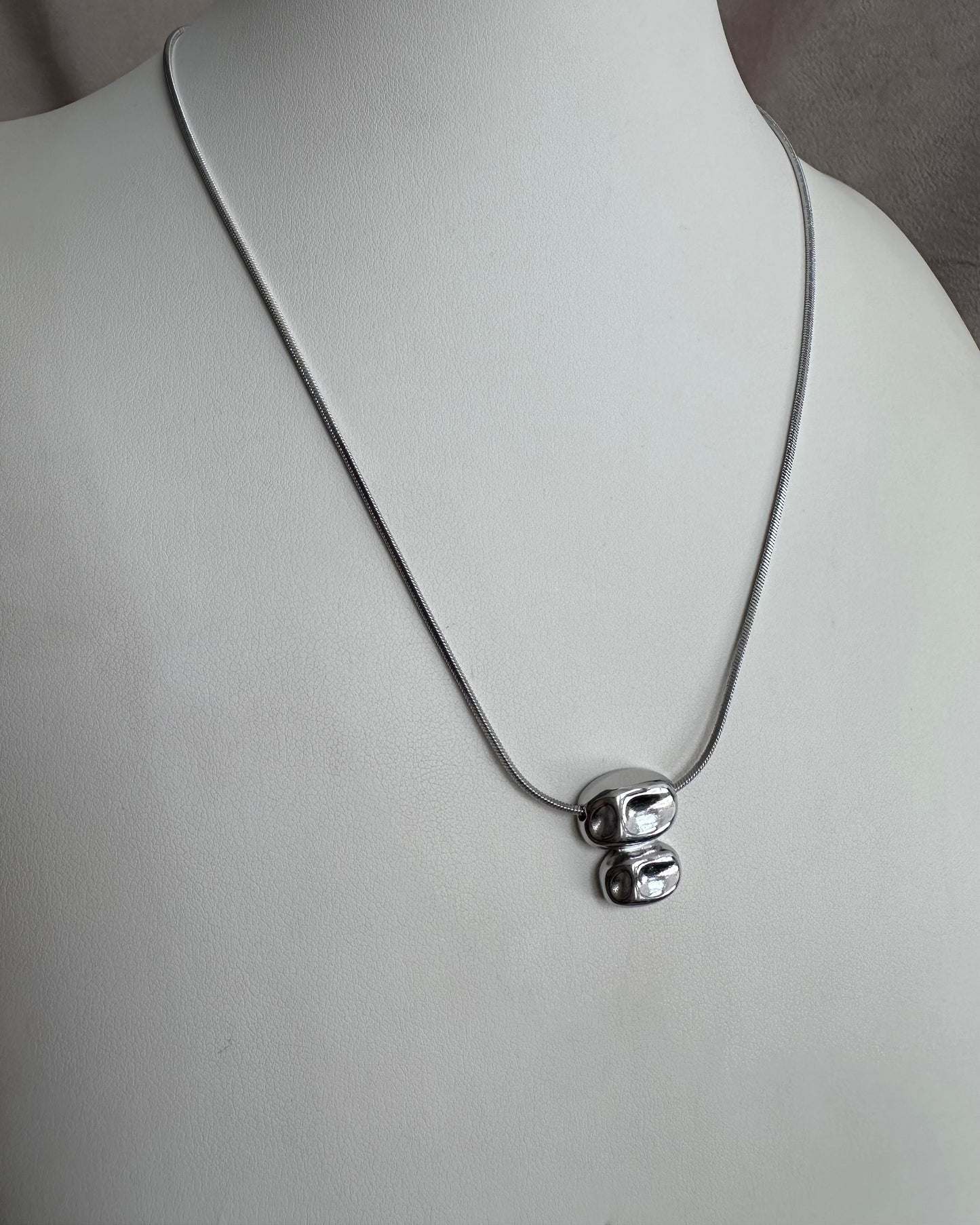 Collar Plata Grabado