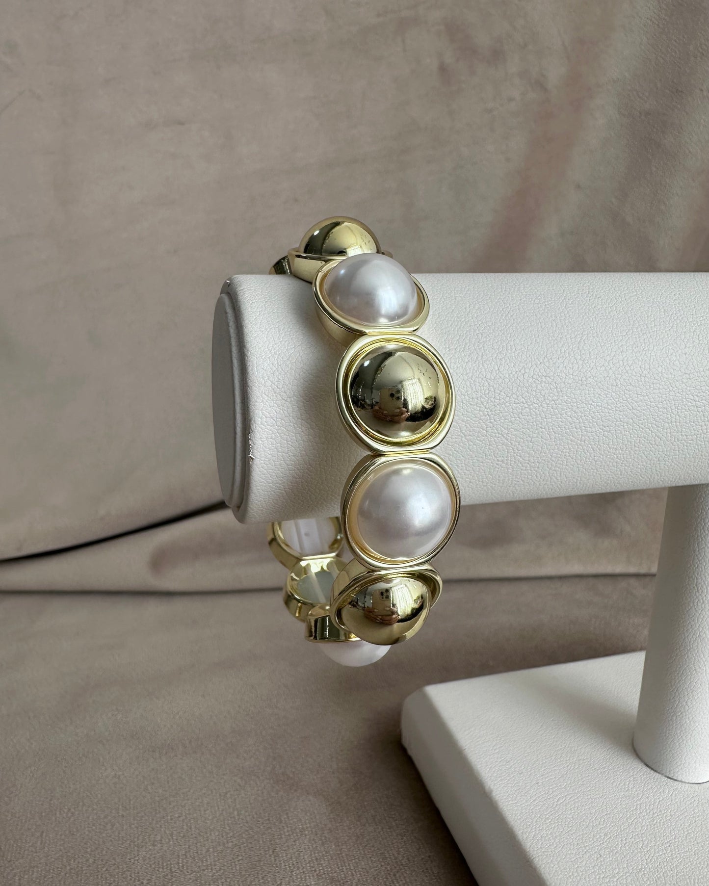 Pulsera Perla Circulo