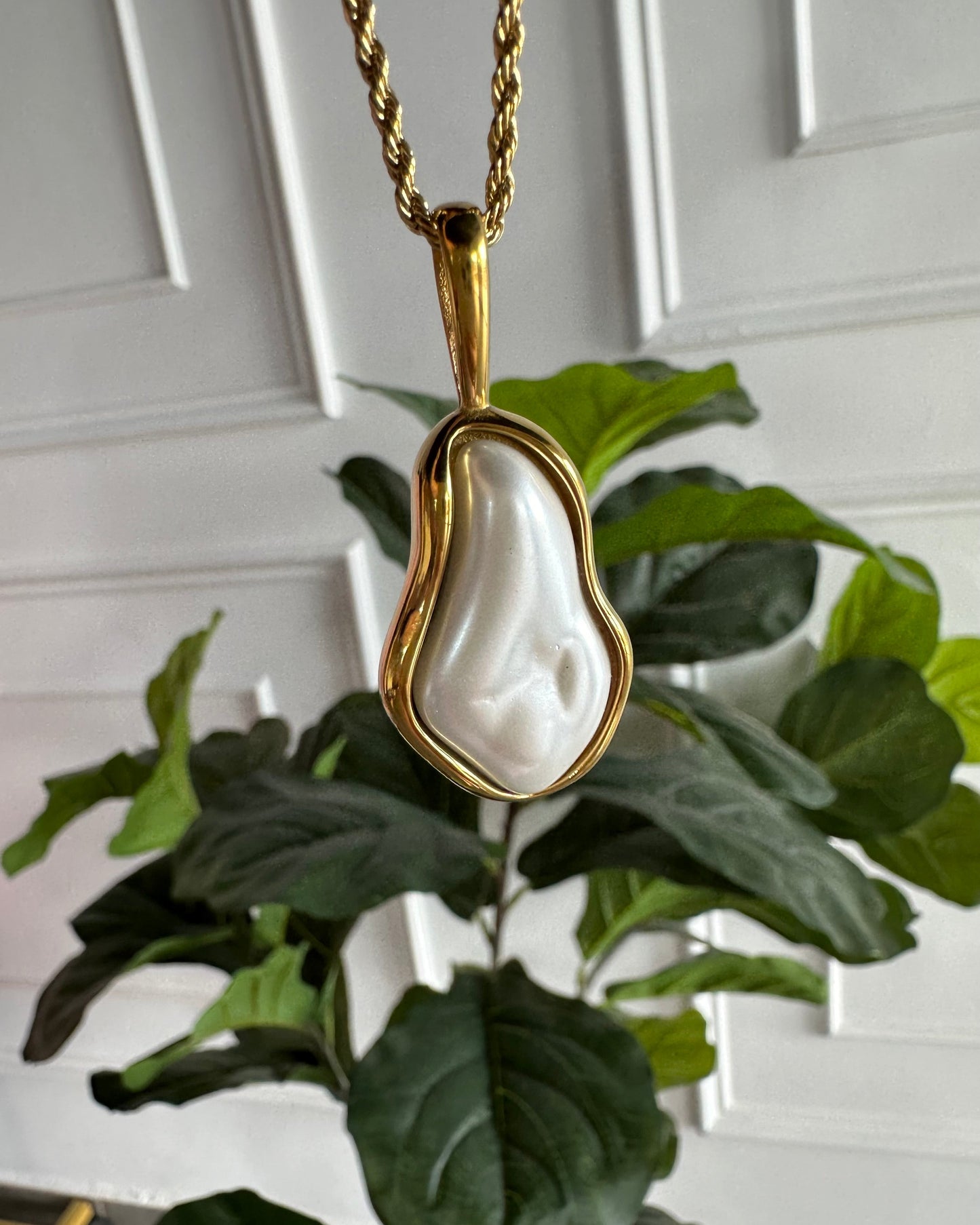 Collar Perla Torzal