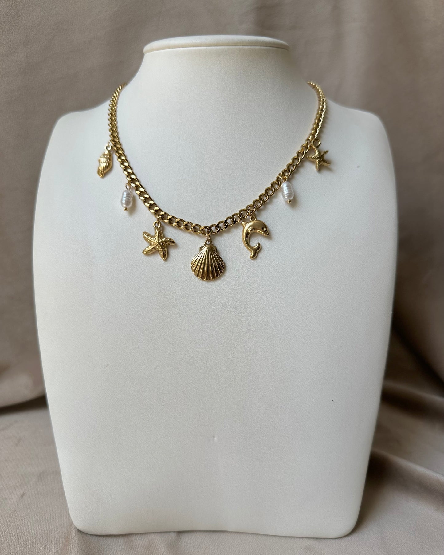 Collar playa concha