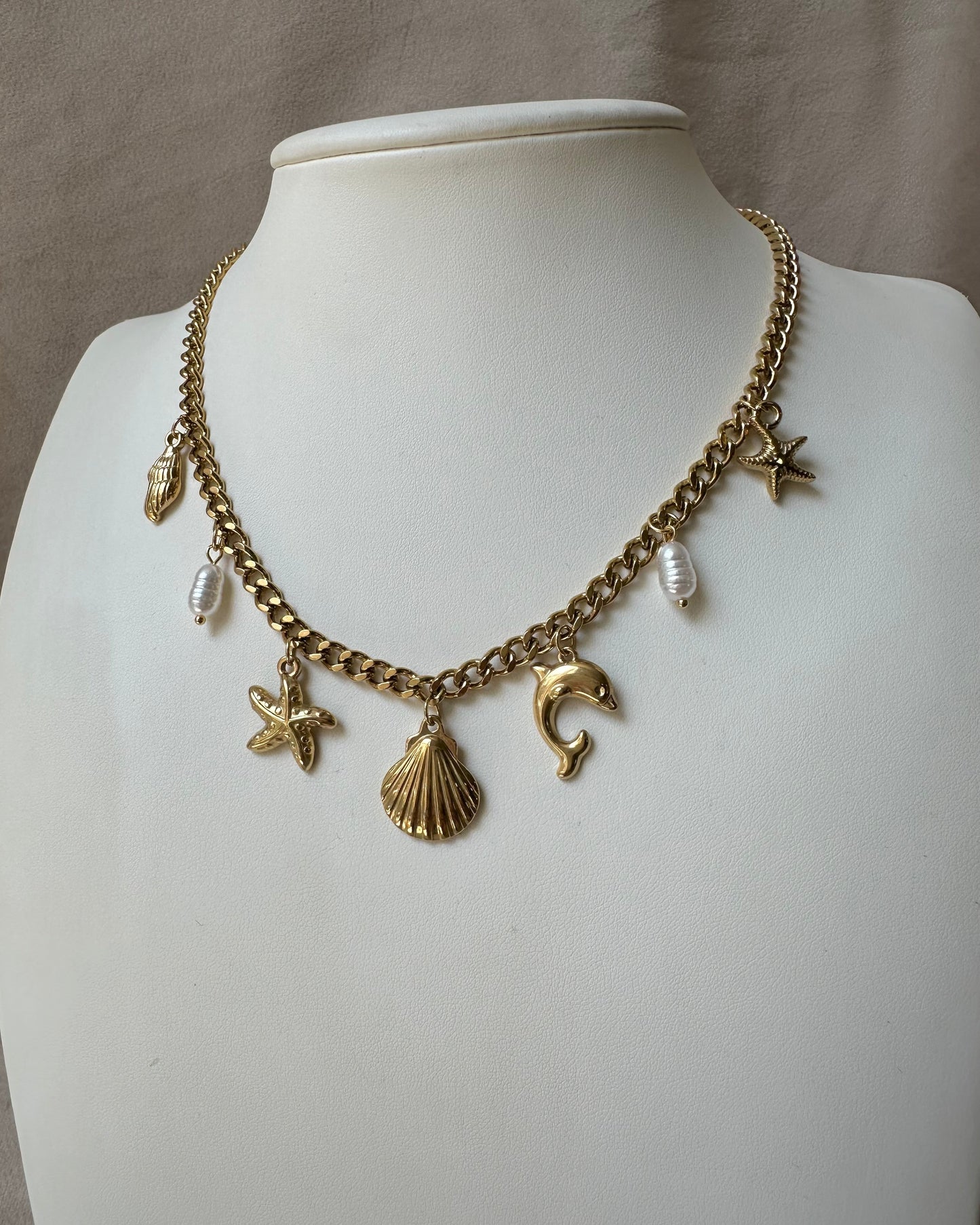 Collar playa concha