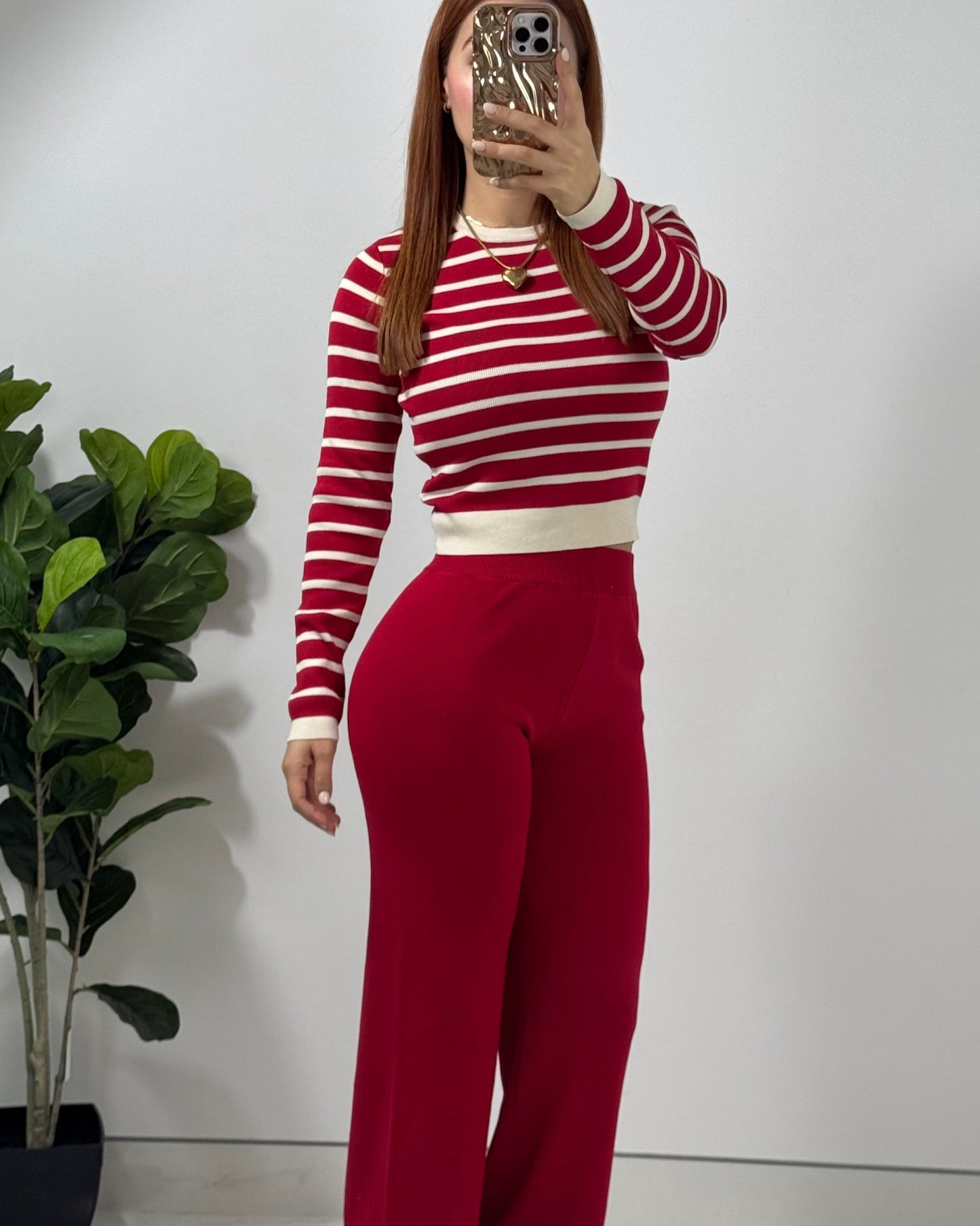 Conjunto Lineas Rojo