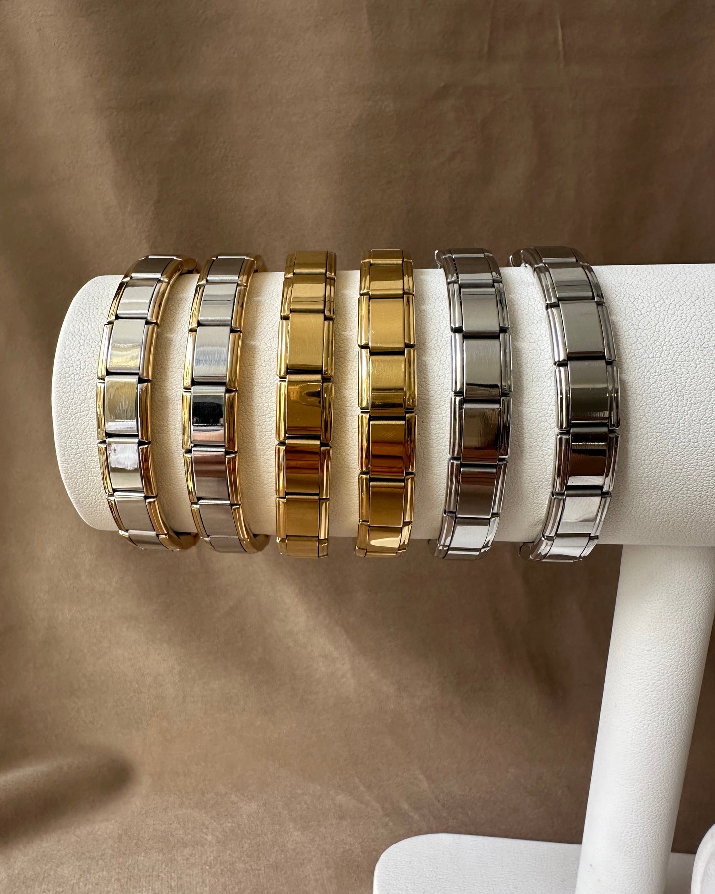 Pulsera Italiana Plateada