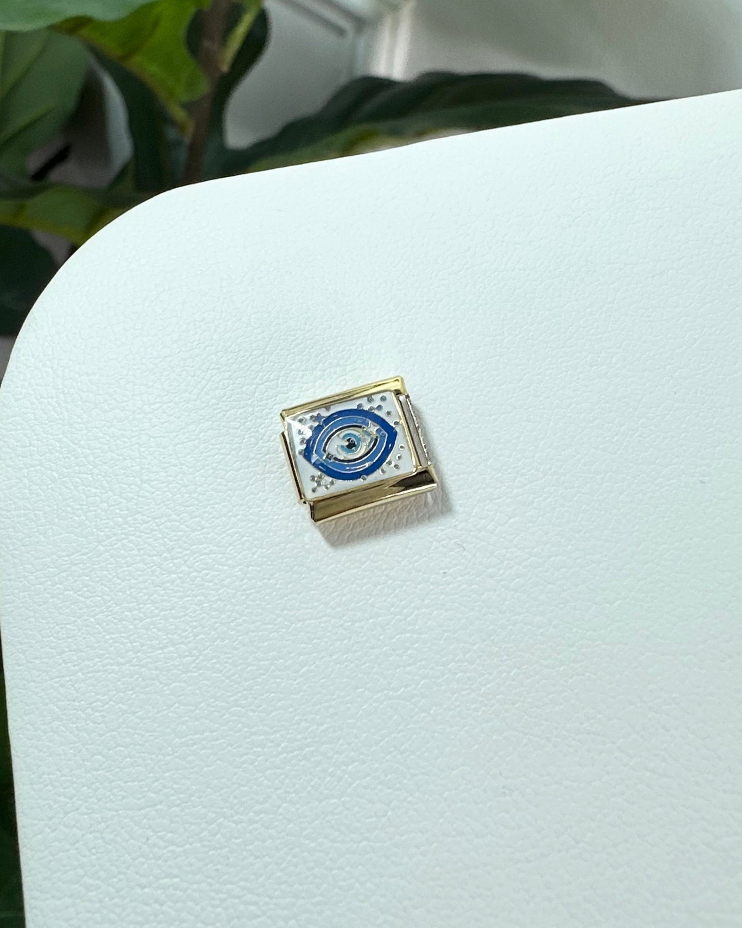 Charm Ojo Blanco Azul
