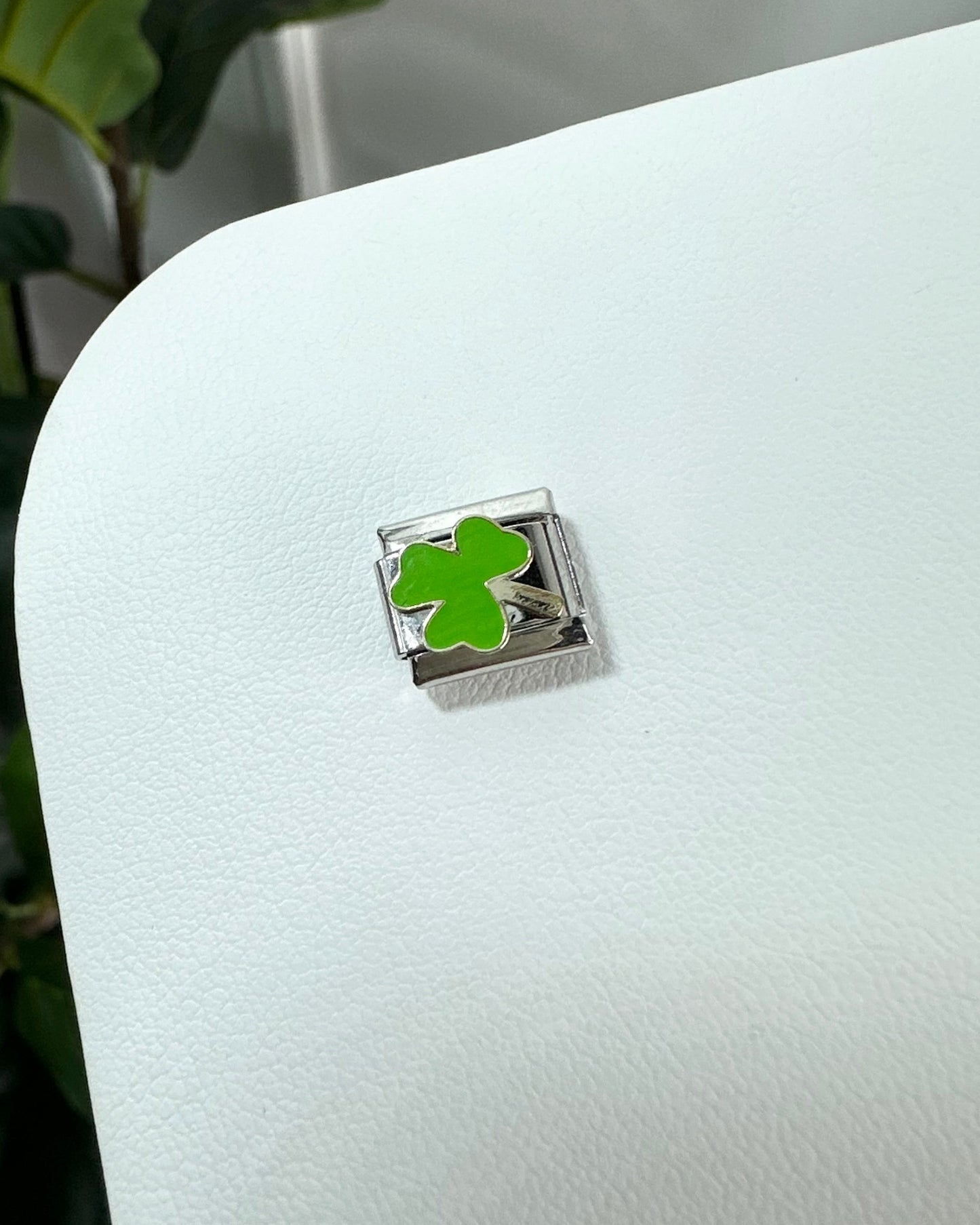 Charm Trebol Plata