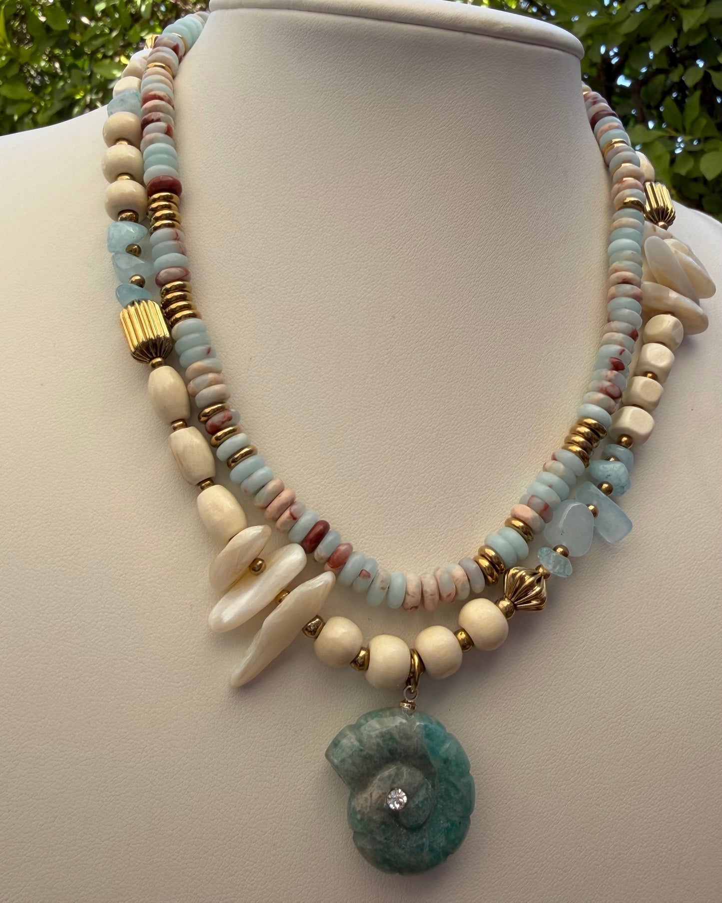 Collar Piedra Azul