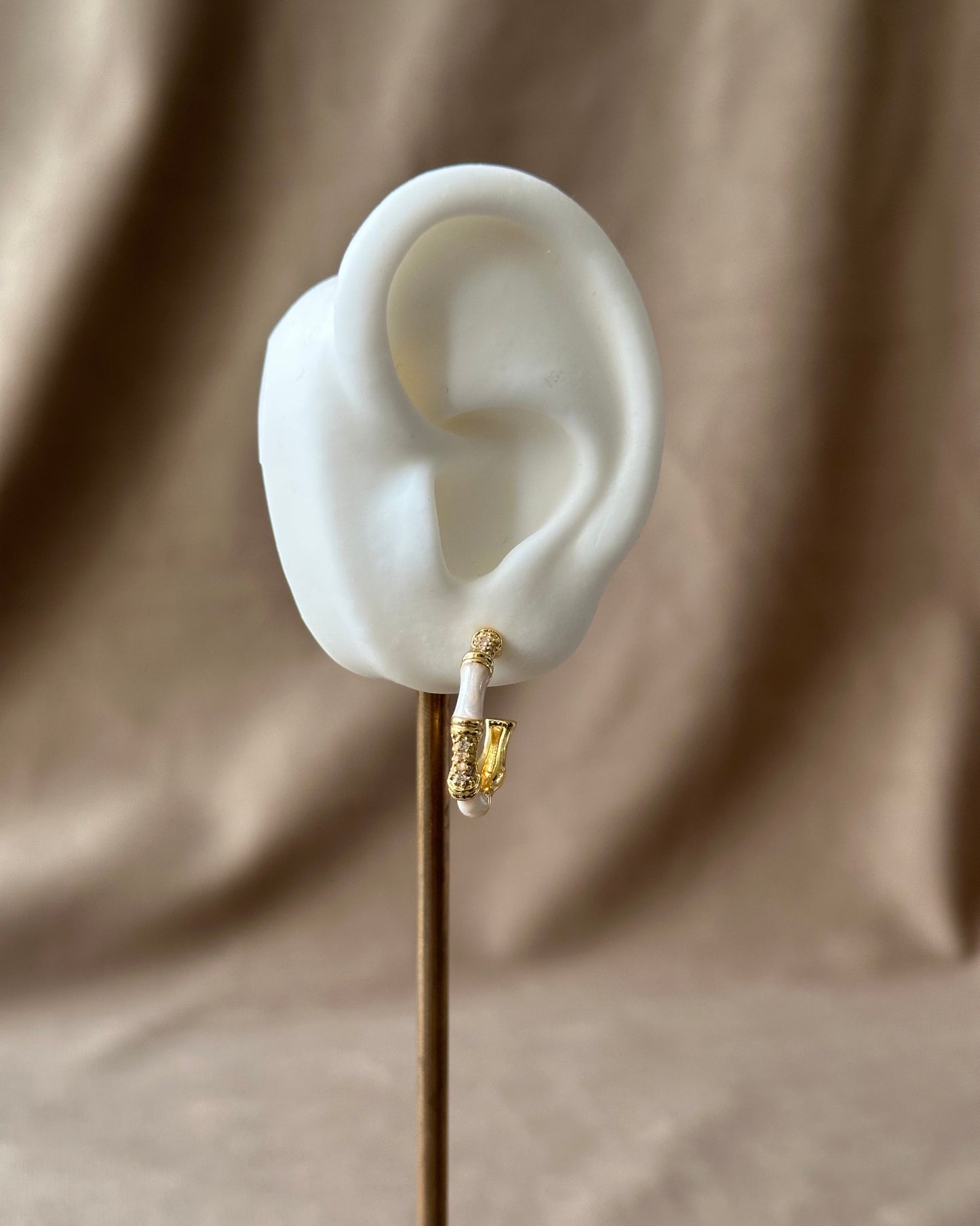 Arracada Hueso Brillo