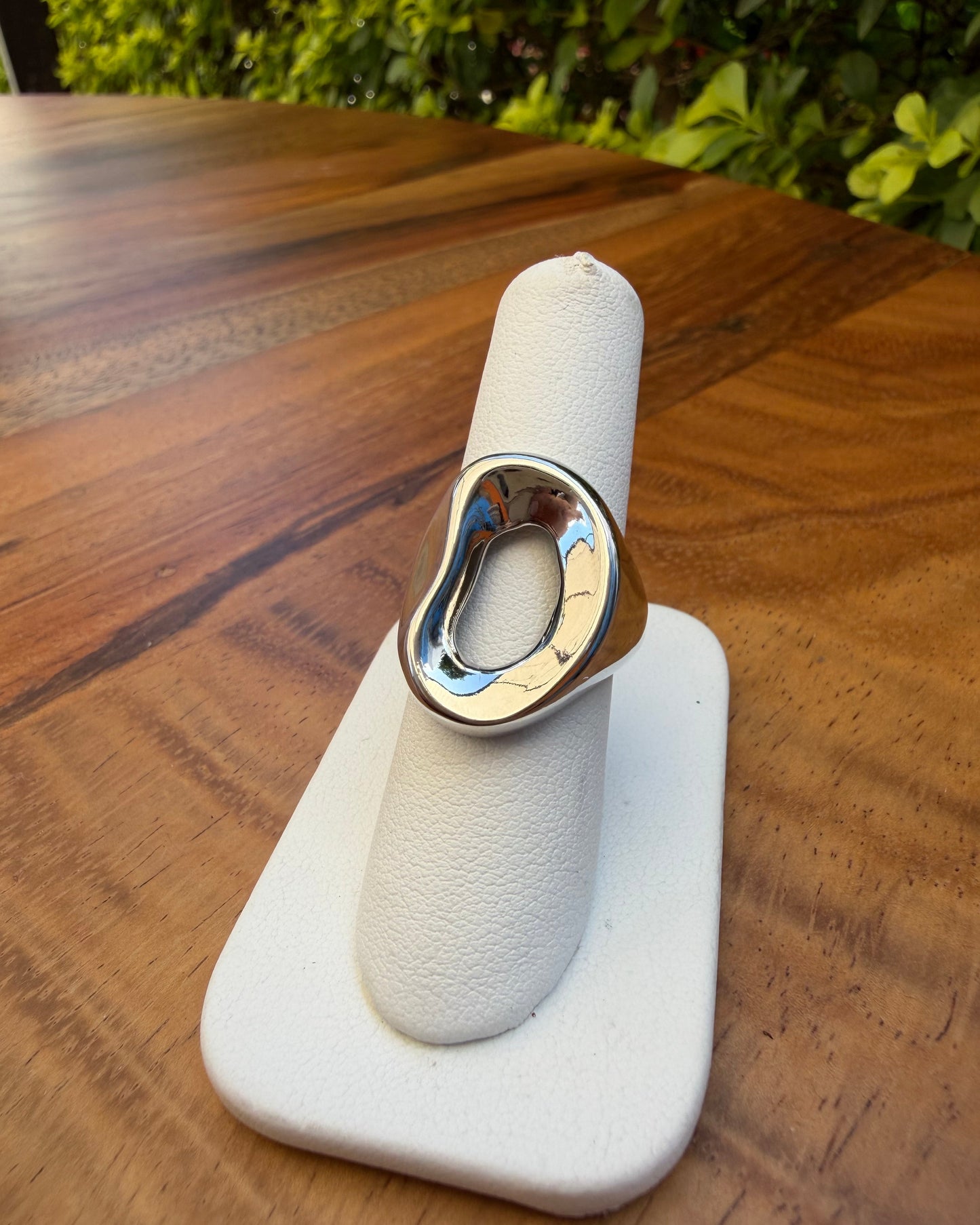 Anillo Oval Plata