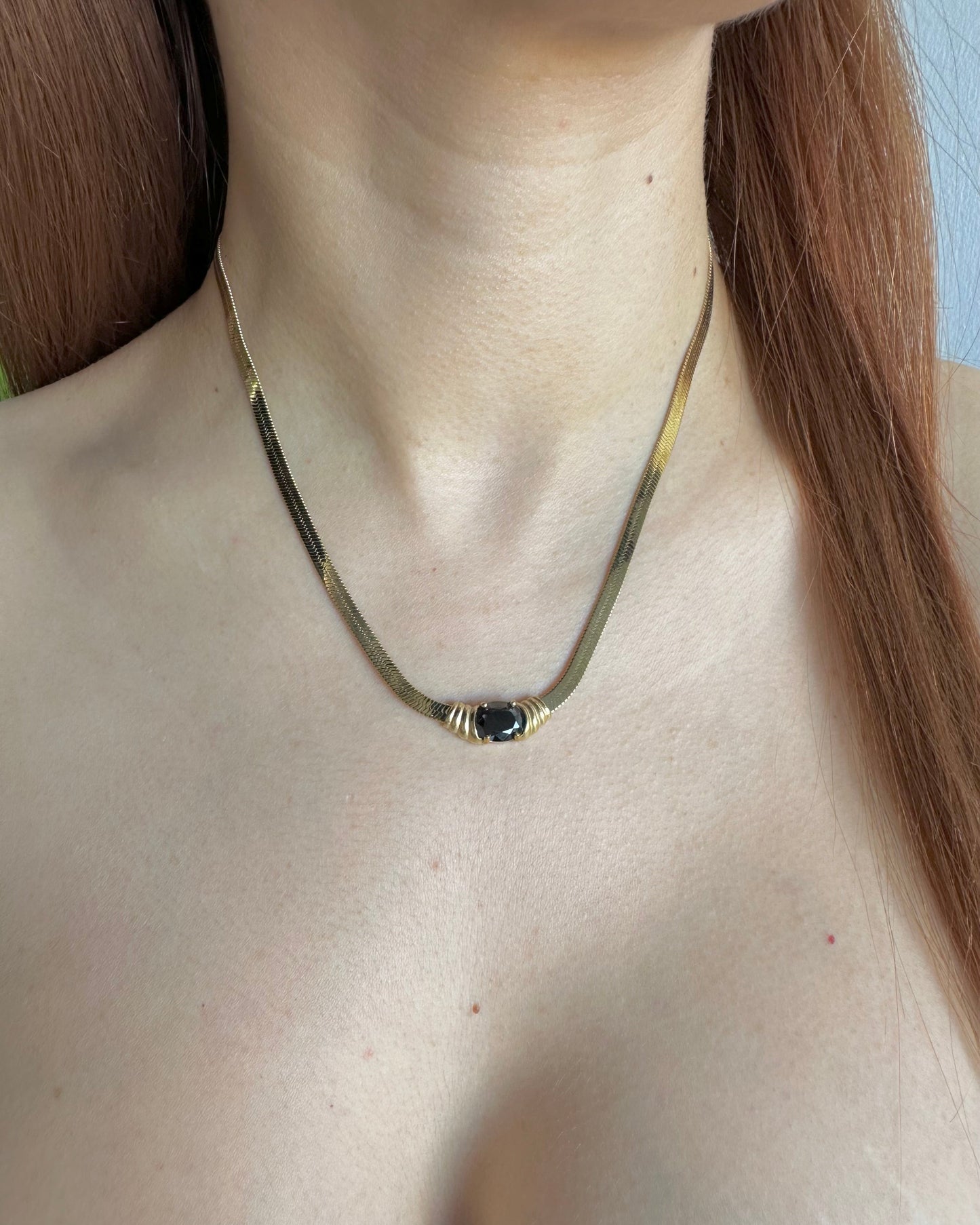 Collar Piedra Negra
