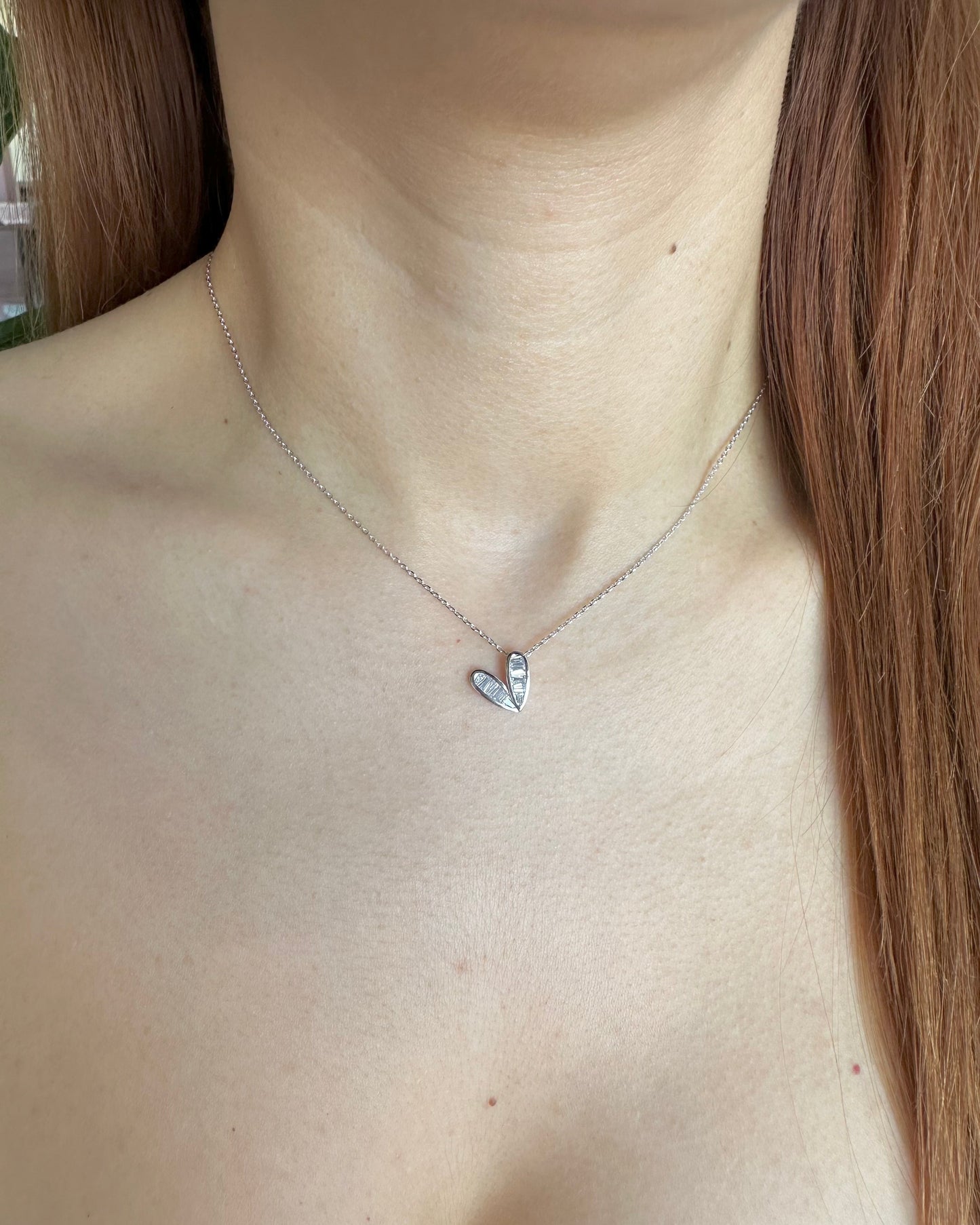 Collar Corazón Cristal