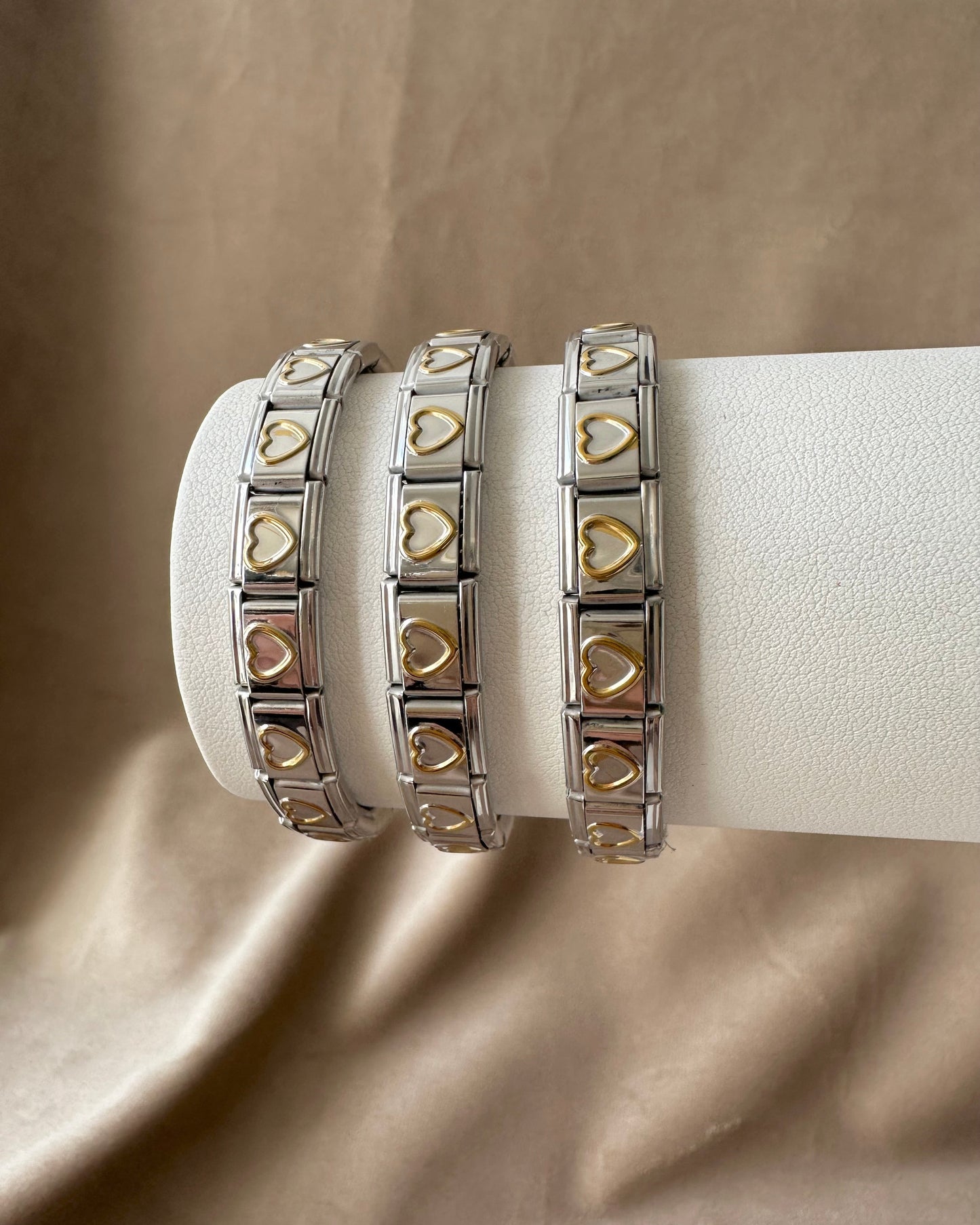Pulsera Italiana Corazon Silueta