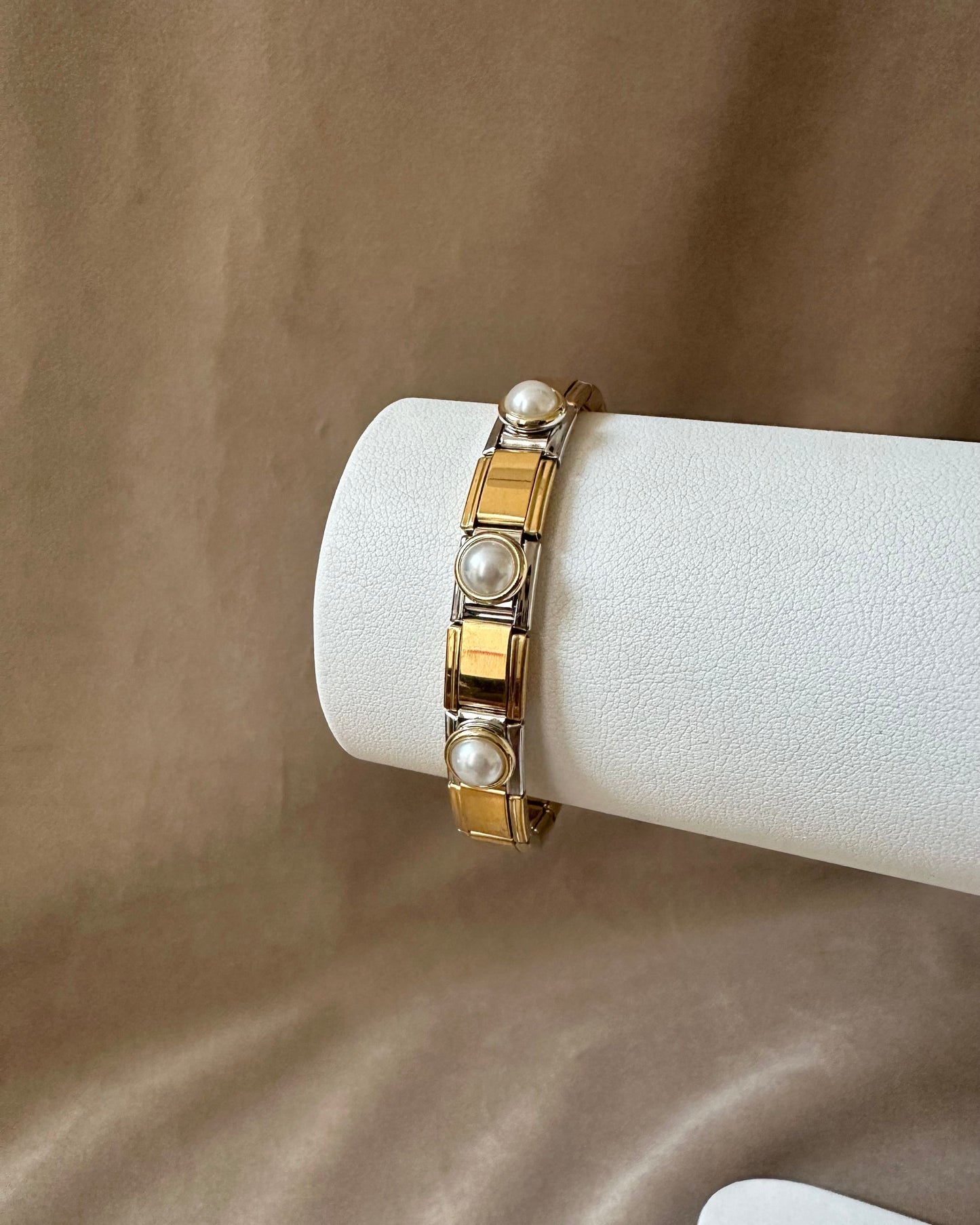 Pulsera Italiana Perlas