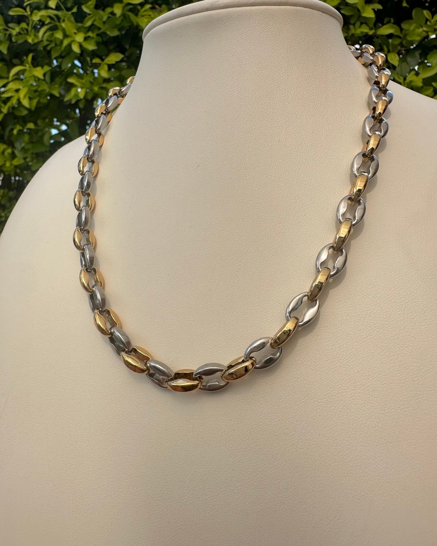 Collar Chunky Bicolor
