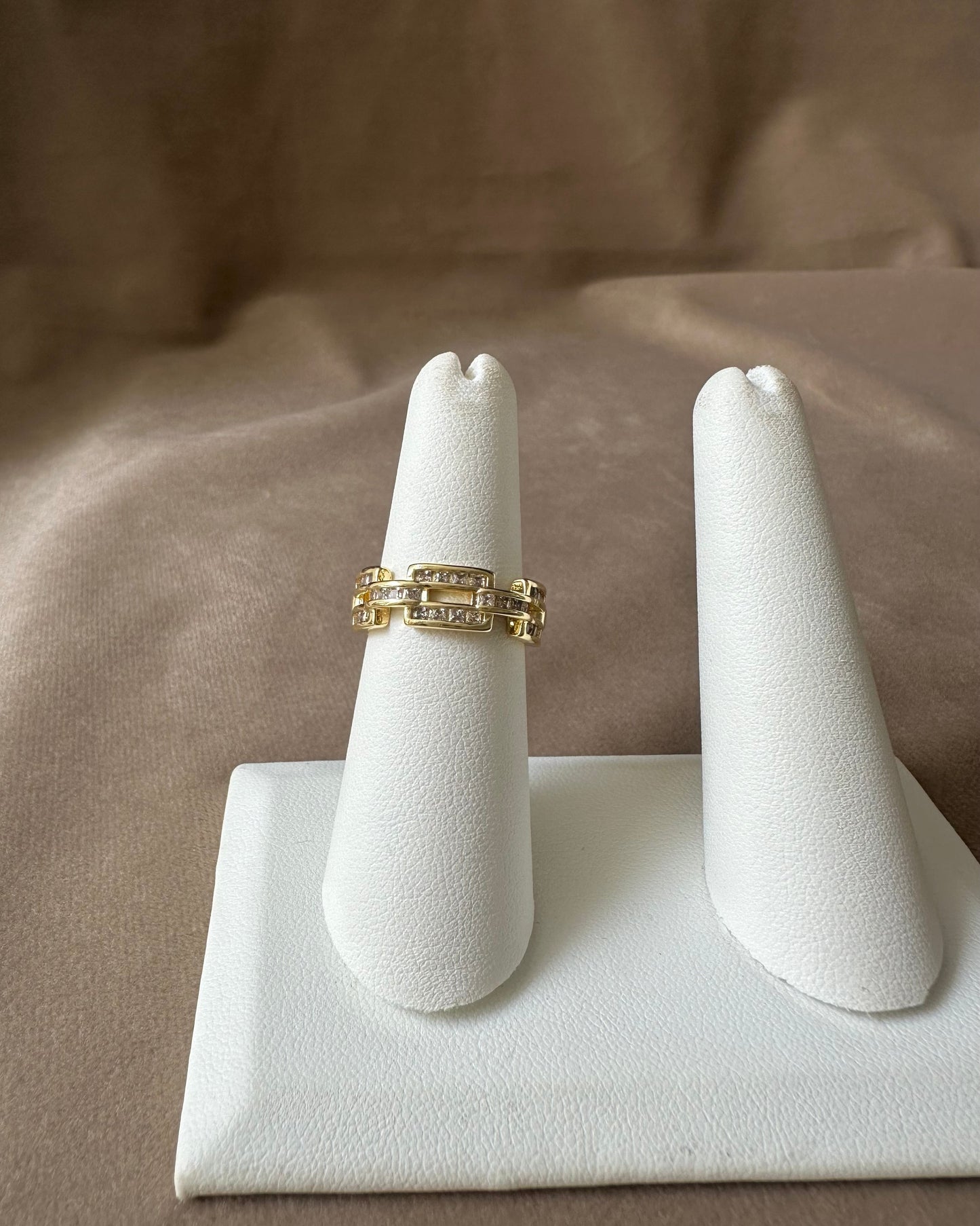 Anillo Cadena Brillo
