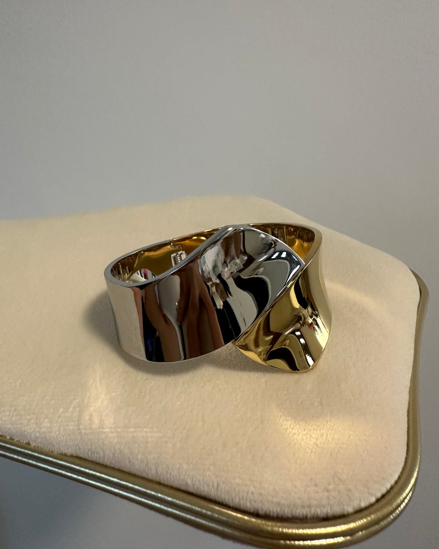 Pulsera Bicolor Chunky