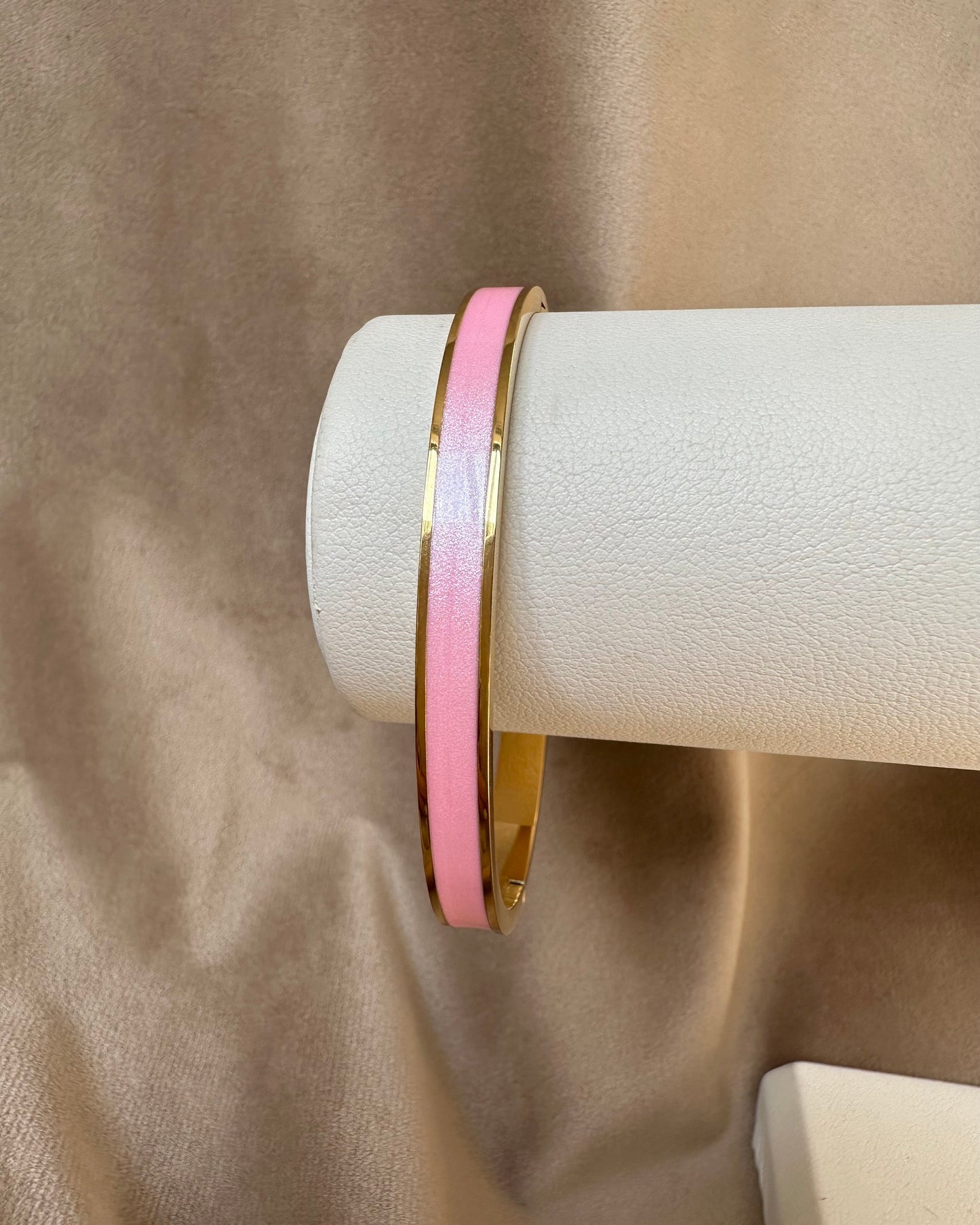 Pulsera Dura Rosa
