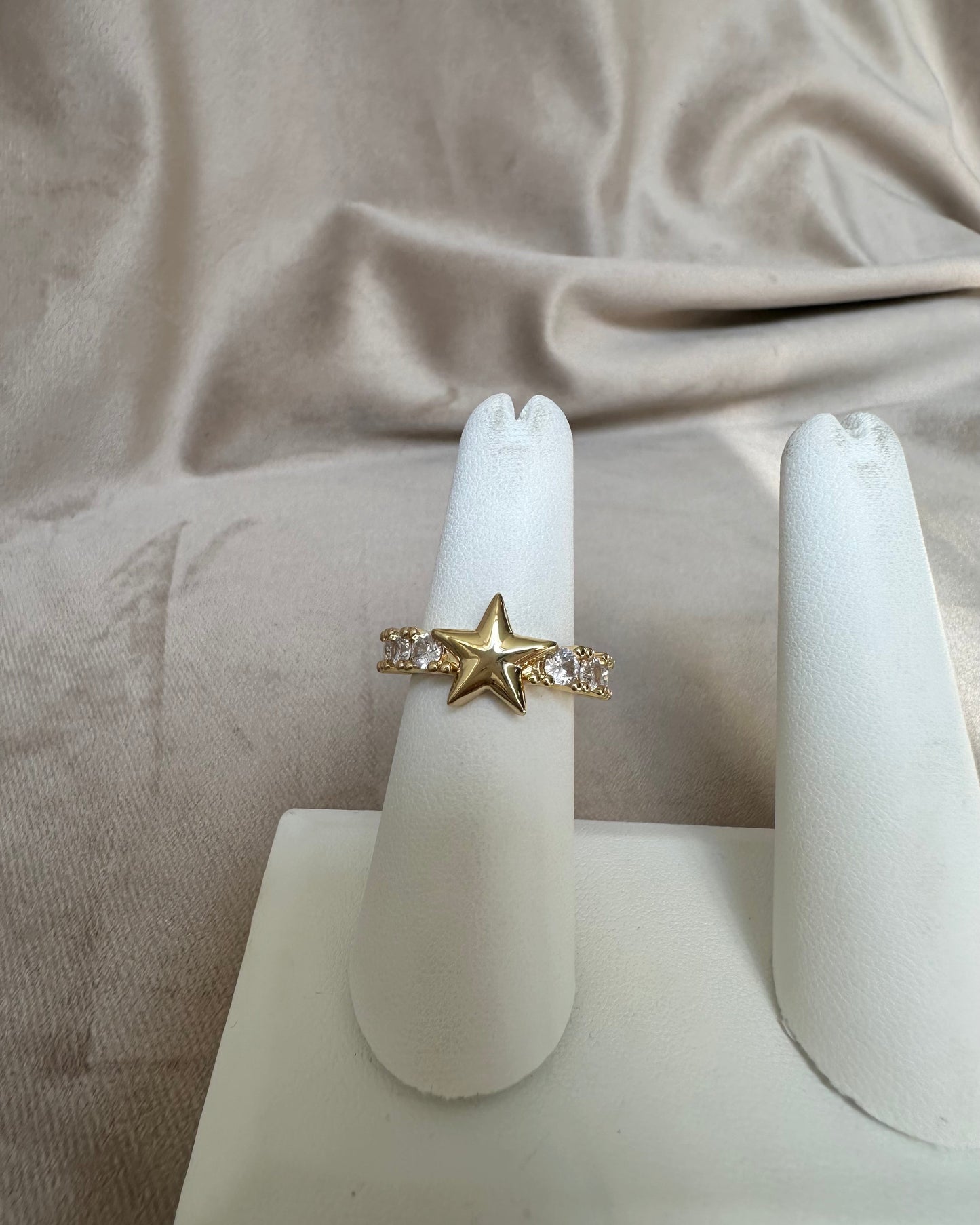 Anillo Estrella Brillo