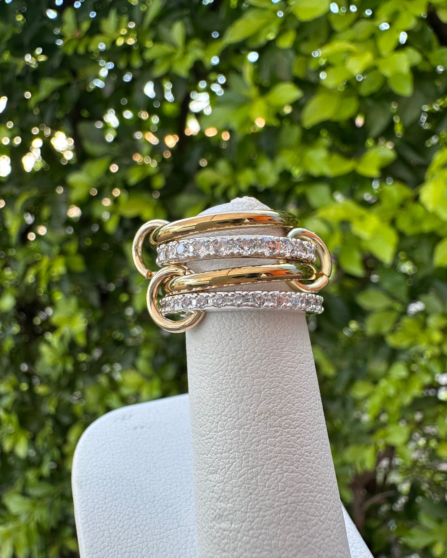 Anillo Multiple Bicolor