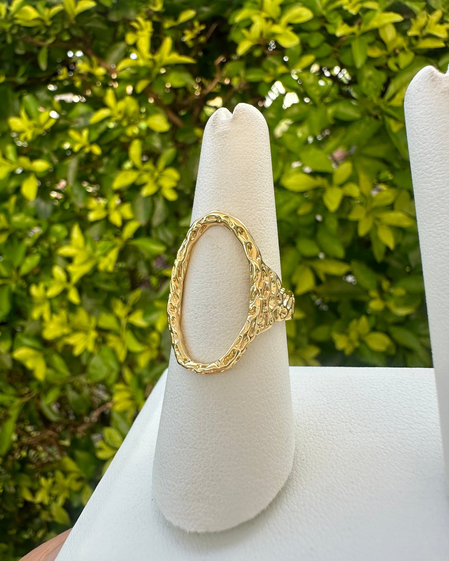 Anillo Ovalado Grabado