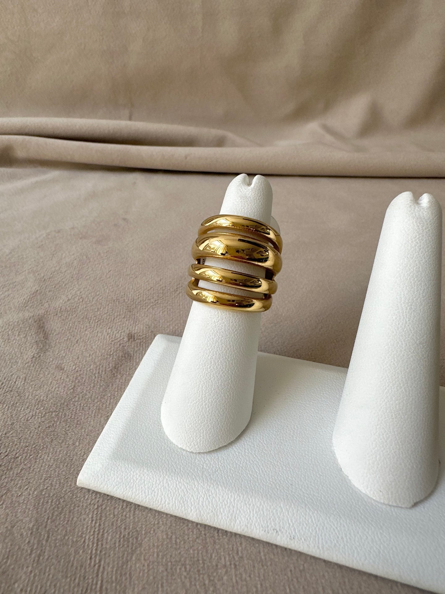 Anillo Chunky Lineas