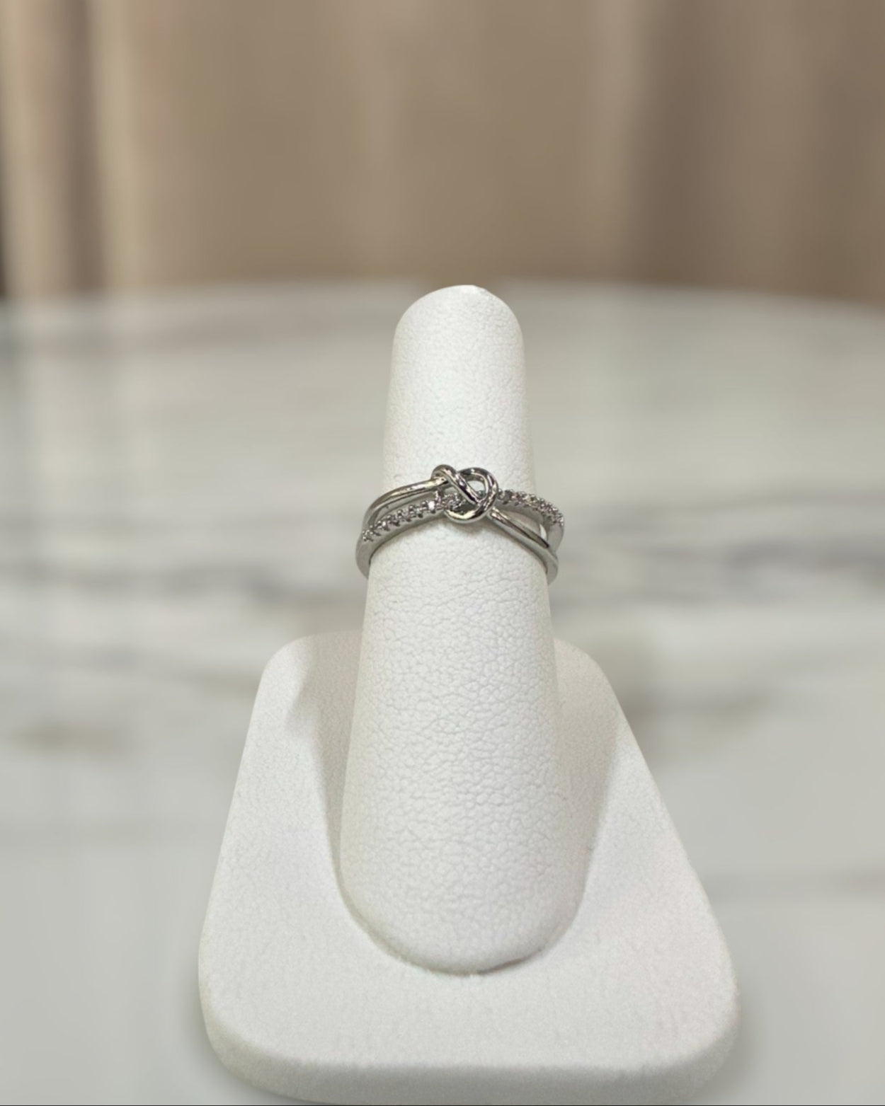 Anillo Plata Nudo