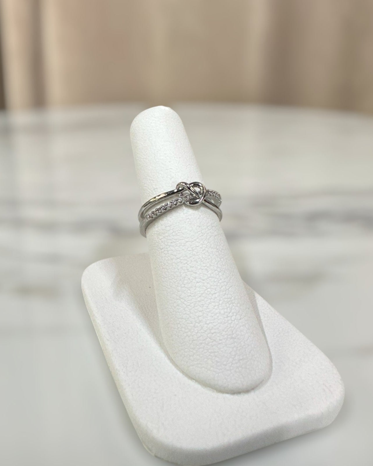 Anillo Plata Nudo