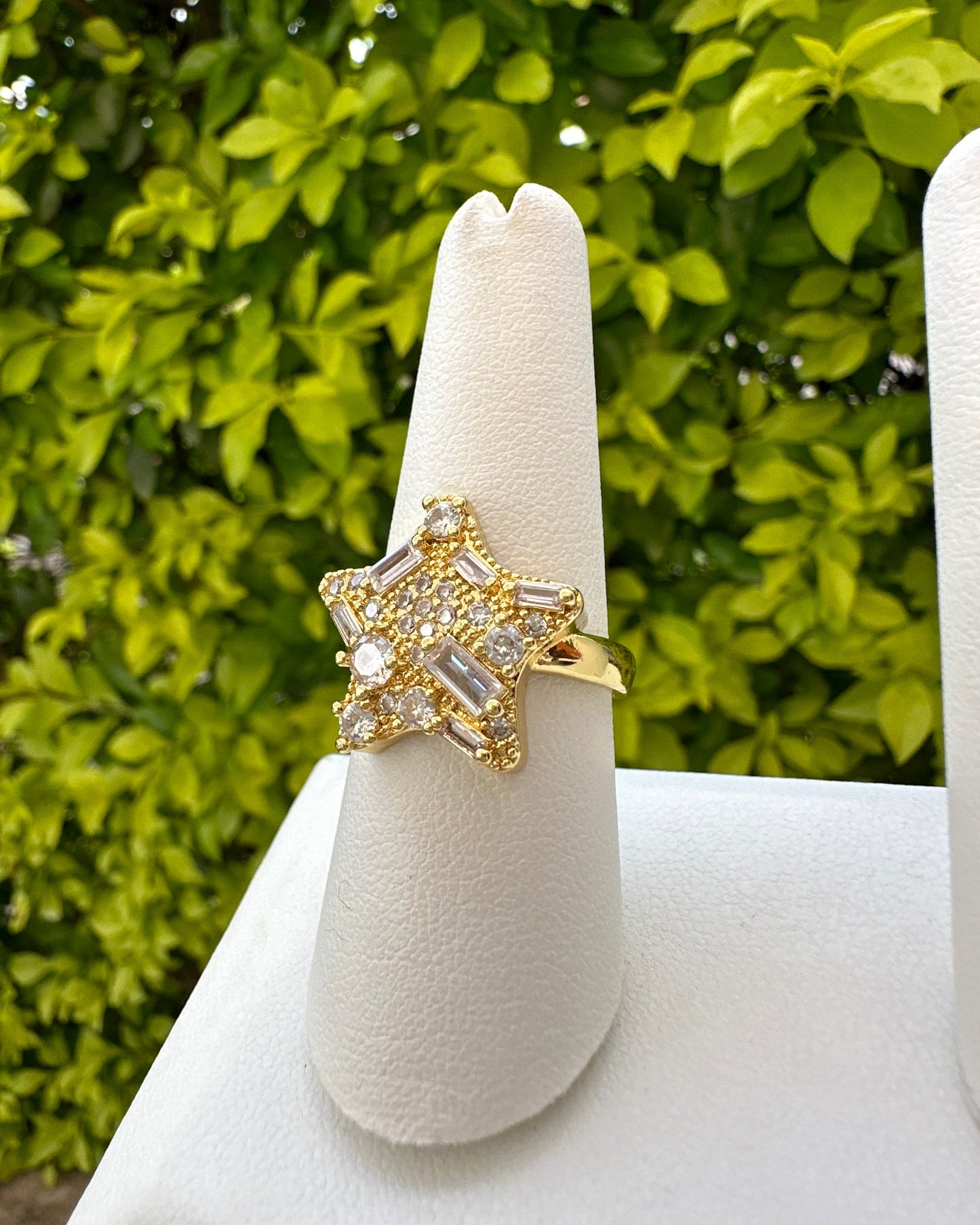 Anillo Estrella Brillo